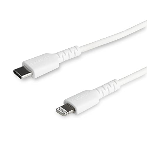 startech-com-rusbcltmm2mw-c-ble-usb-c-vers-lightning-2m-blanc-robuste-mfi-aramid image 7