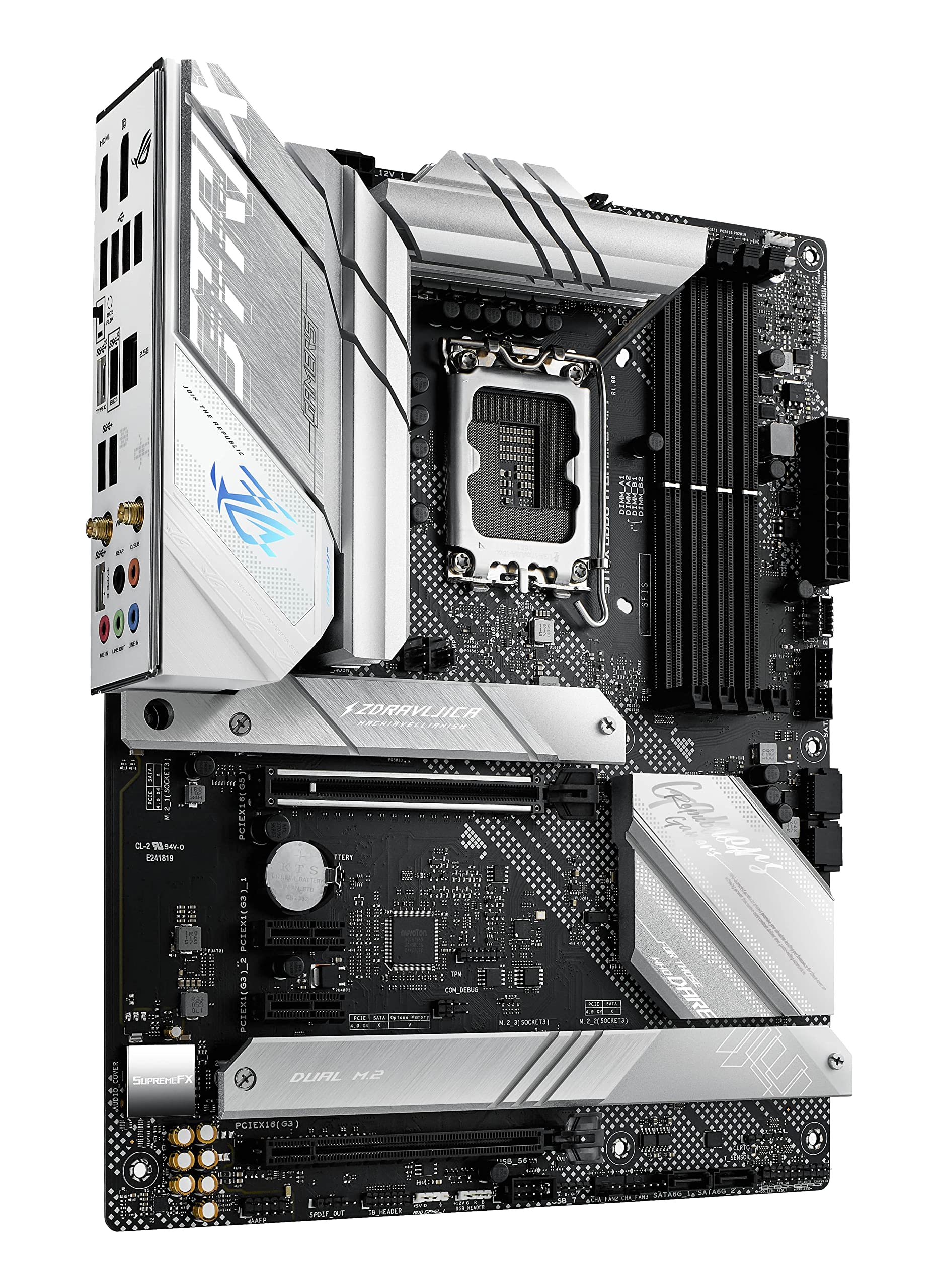 asus-rog-strix-b660-a-gaming-wifi-carte-m-re-atx-lga1700-ddr5 image 3
