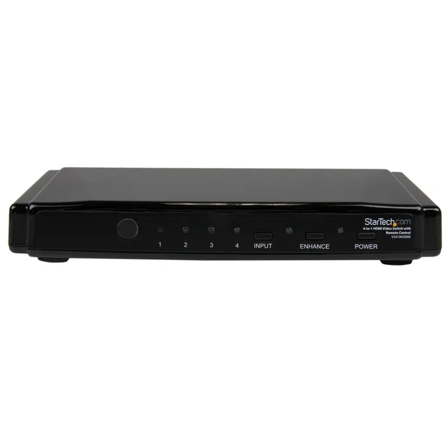 startech-com-vs410hdmie-switch-hdmi-4-ports-haute-vitesse-avec-t-l-commande image 1