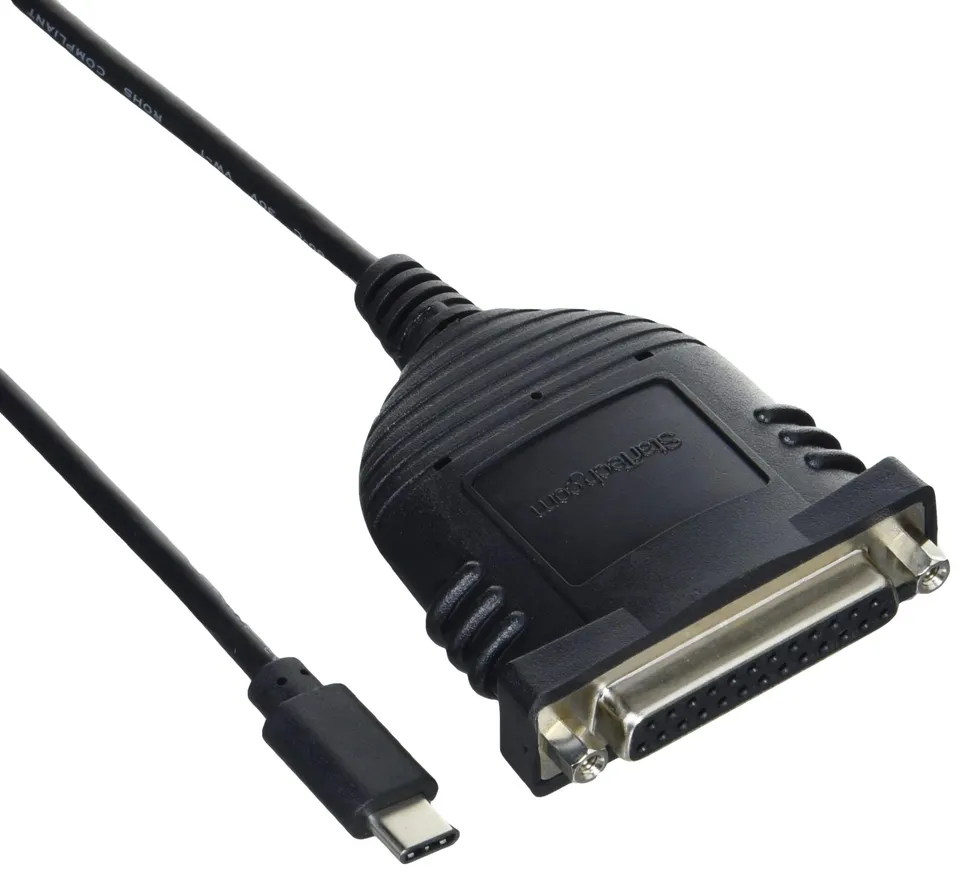 startech-com-icusbcplld25-c-ble-adaptateur-usb-c-vers-parall-le-db25-femelle-1-8 image 1