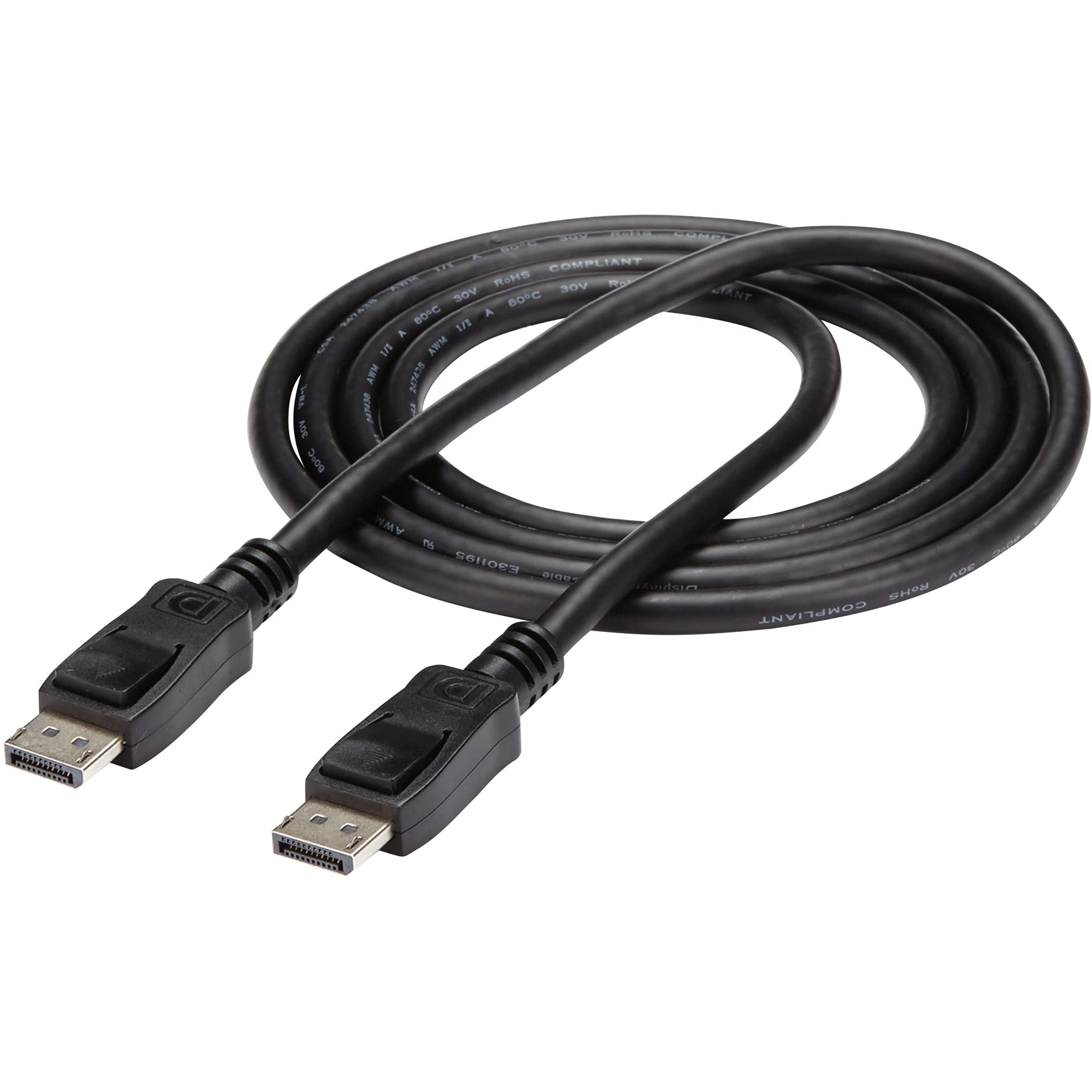 startech-com-c-ble-displayport-1-2-2-m-4k-x-2k-certifi-vesa-noir image 4