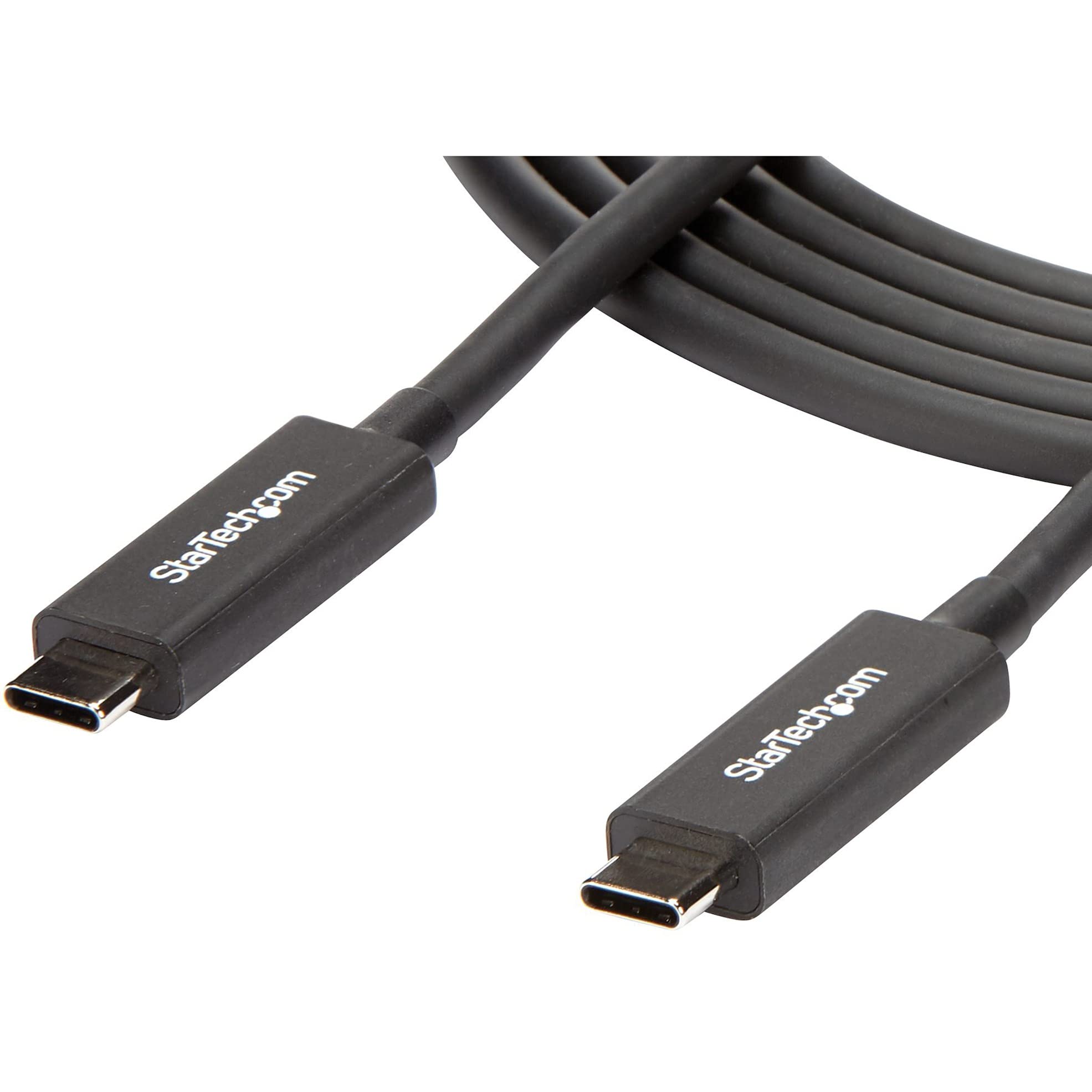 startech-com-c-ble-thunderbolt-3-actif-2-m-40-gbps-100w-pd-usb-c image 1