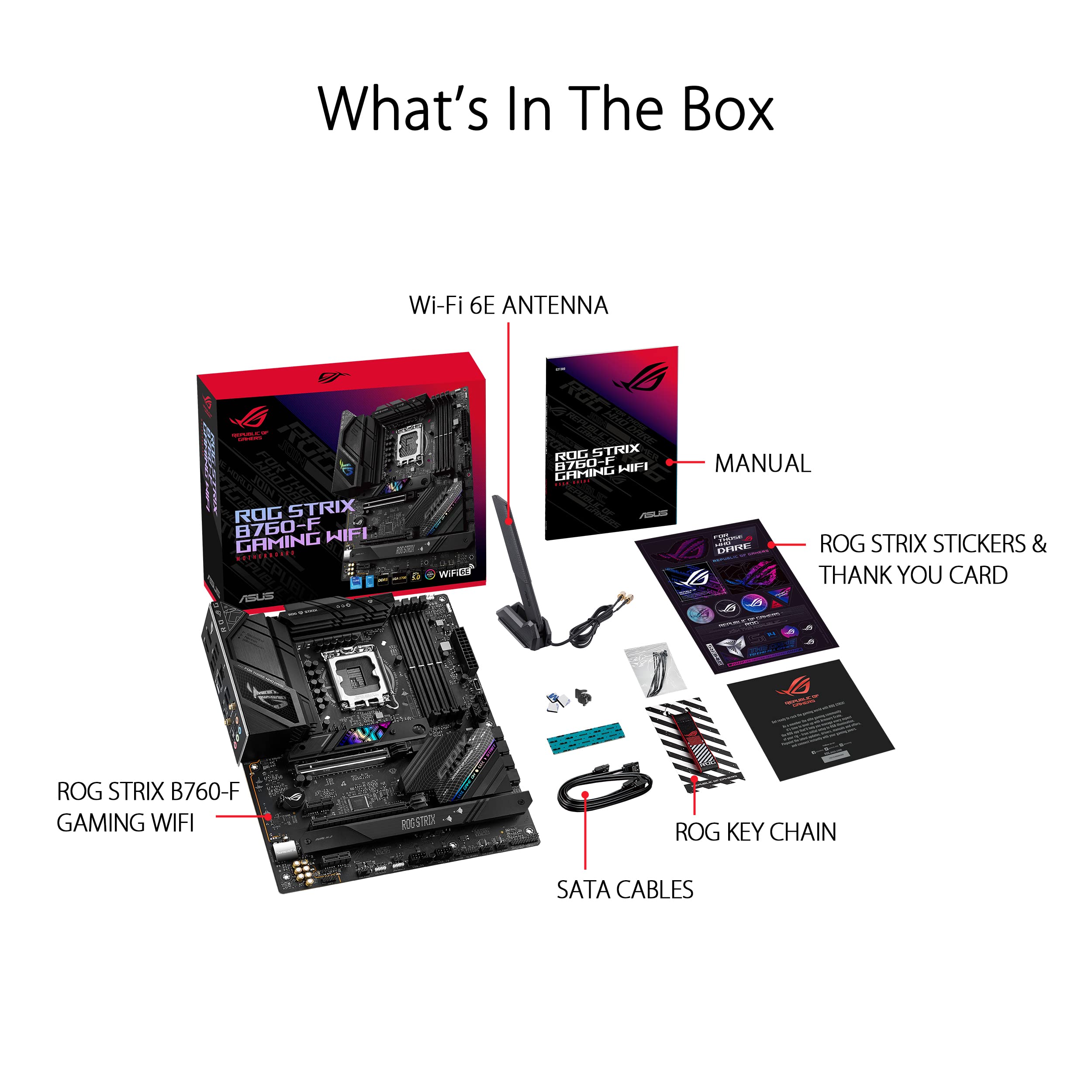 asus-rog-strix-b760-f-gaming-wifi-carte-m-re-intel-lga-1700-atx-ddr5 image 6