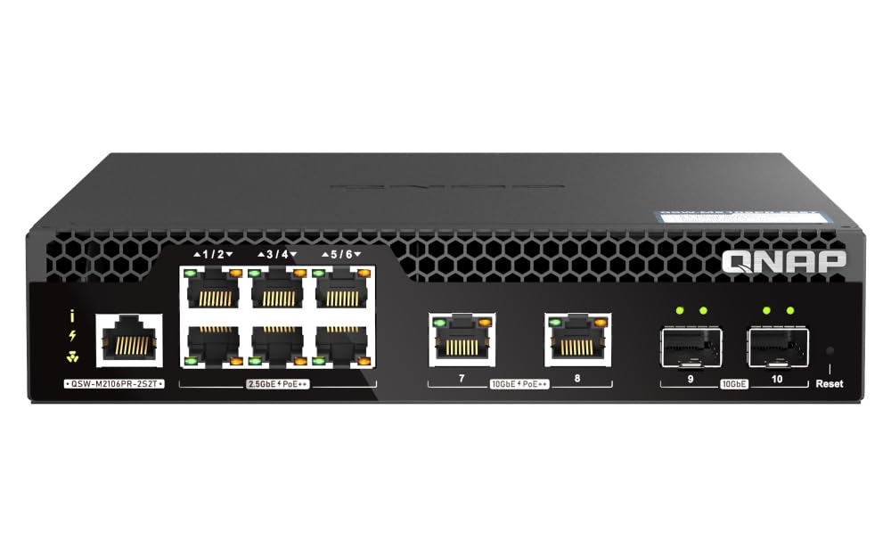 qnap-qsw-m2106p-2s2t-switch-6-ports-2-5gbe-10gbe-poe-rackable image 3