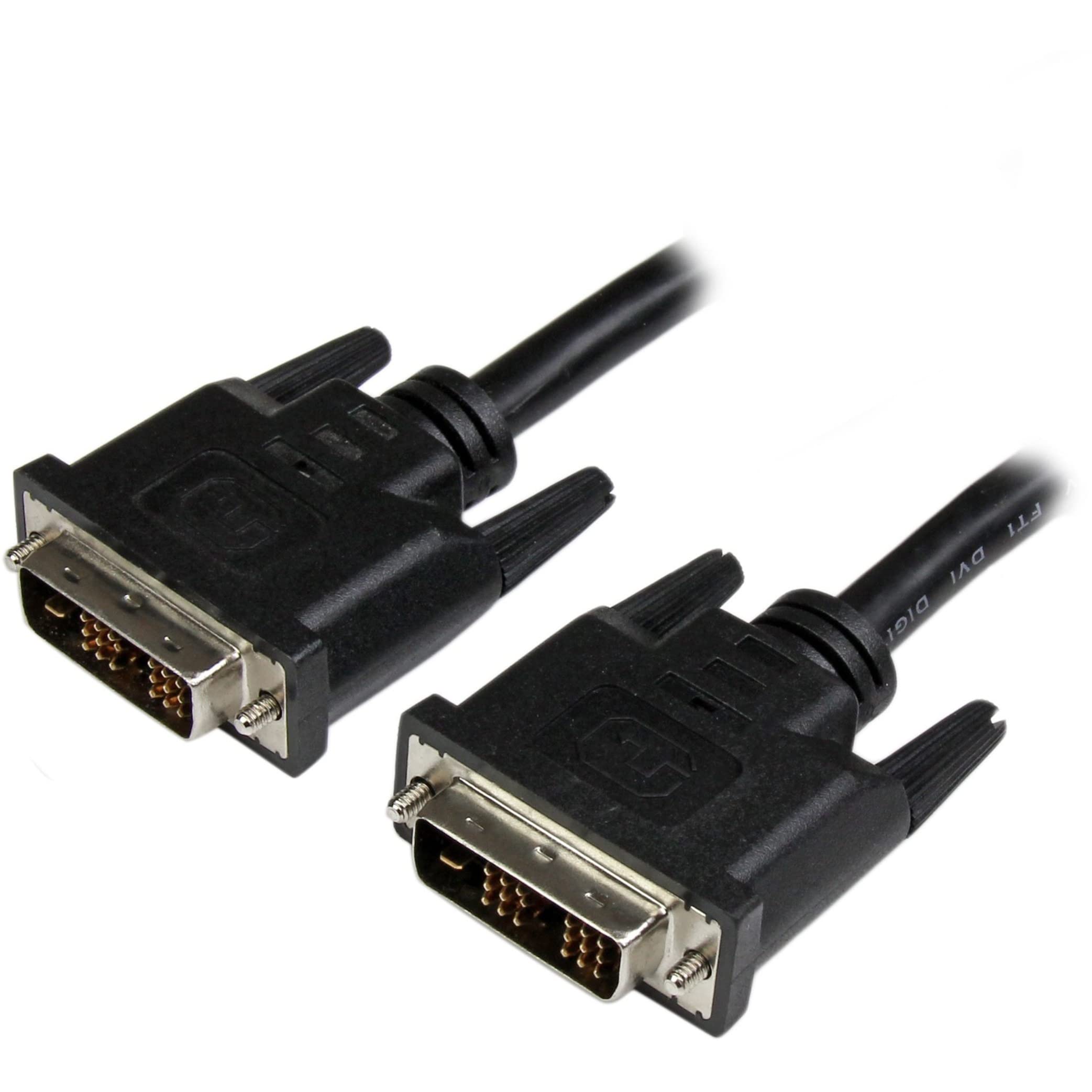 startech-com-dvimm18in-c-ble-dvi-d-single-link-45cm-m-m-noir image 1