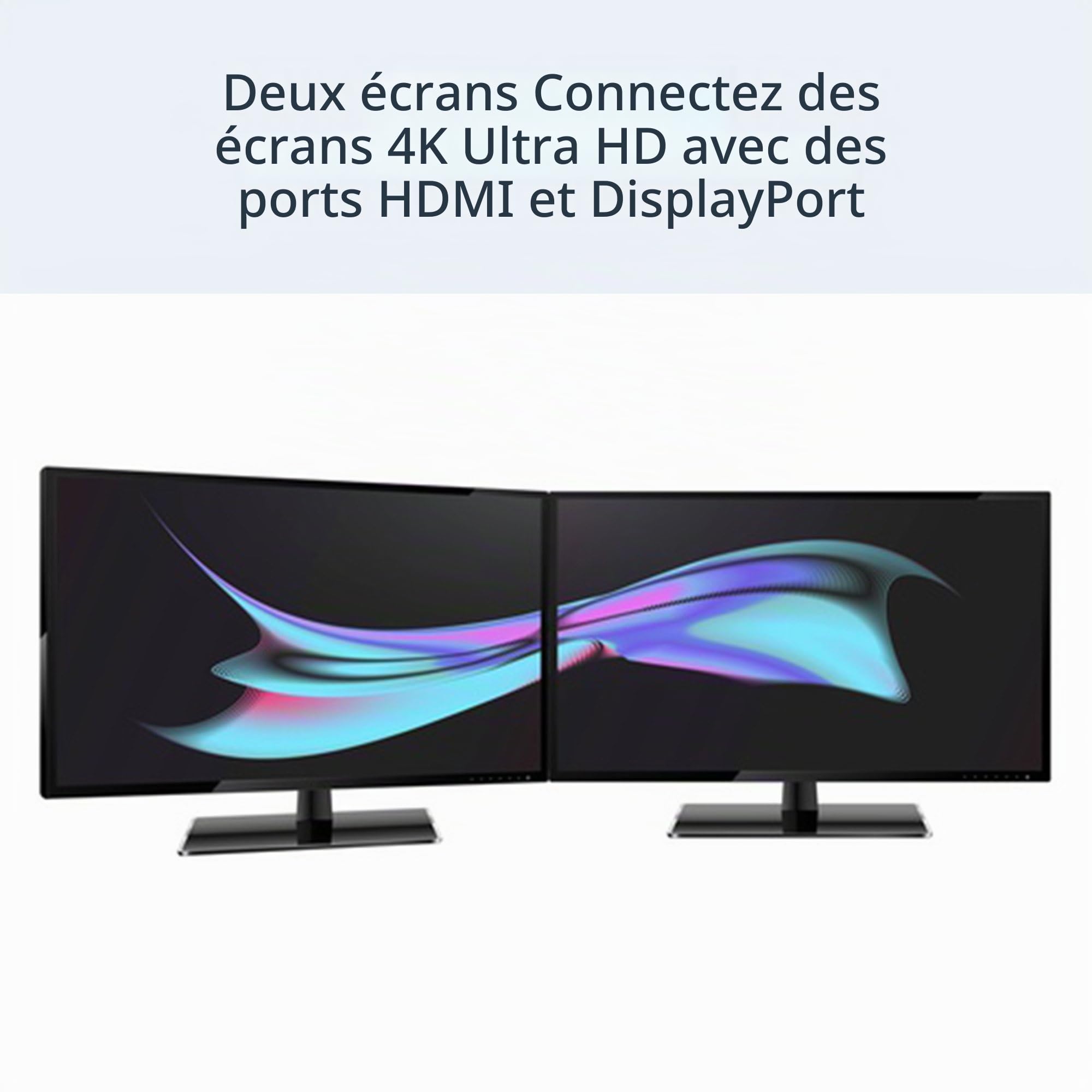 startech-com-station-d-accueil-hybride-usb-c-usb-a-double-4k-60hz-dp-hdmi image 3
