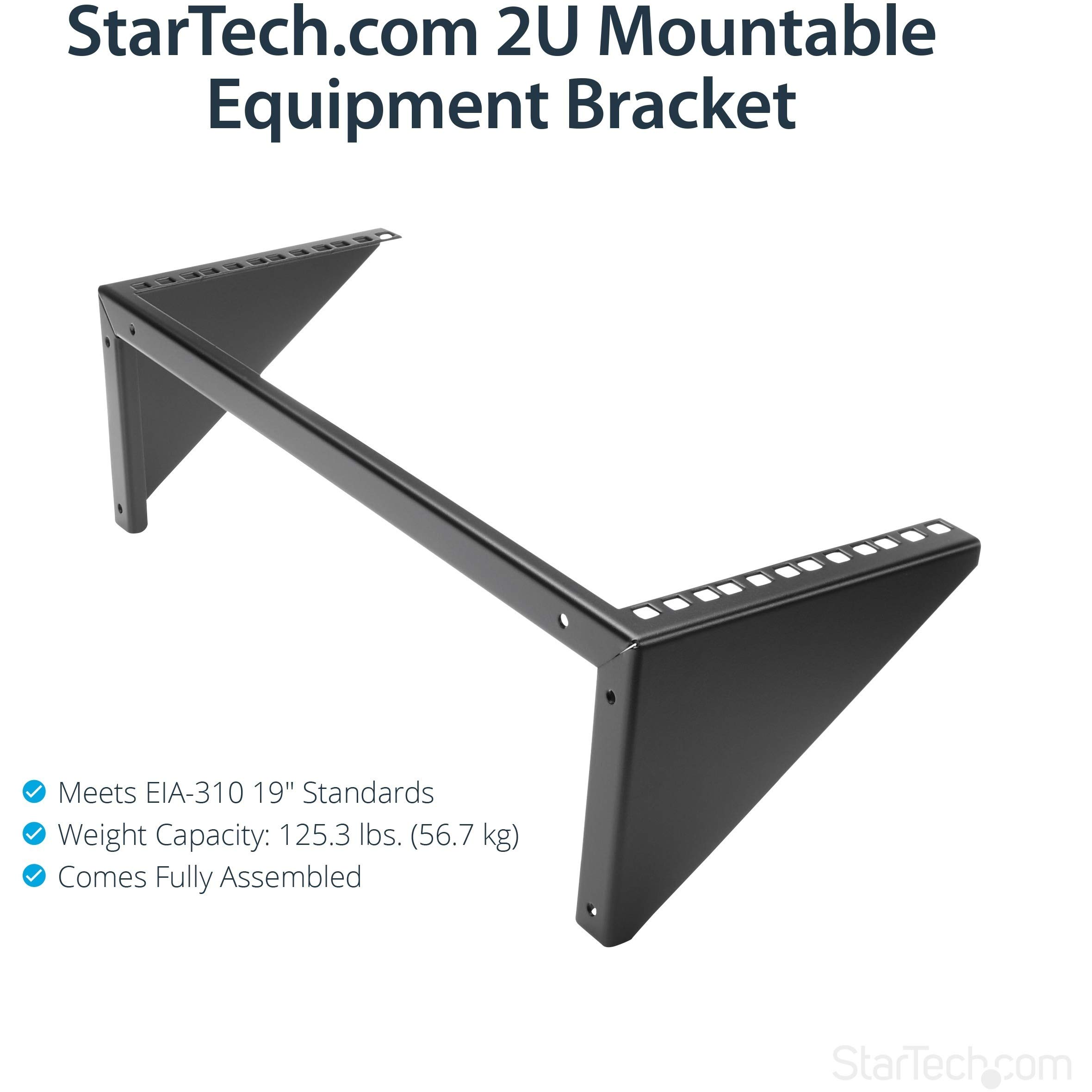 startech-com-rk419wallv-support-mural-vertical-4u-19-56-7-kg-noir image 5