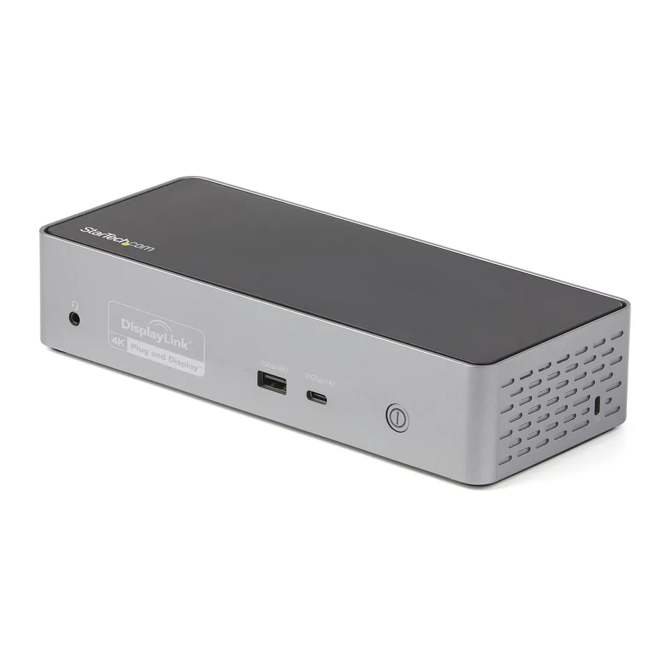 startech-com-st12mhdlan-station-d-accueil-usb-c-quad-4k-60hz-100w-gbe-pour-macbo image 1