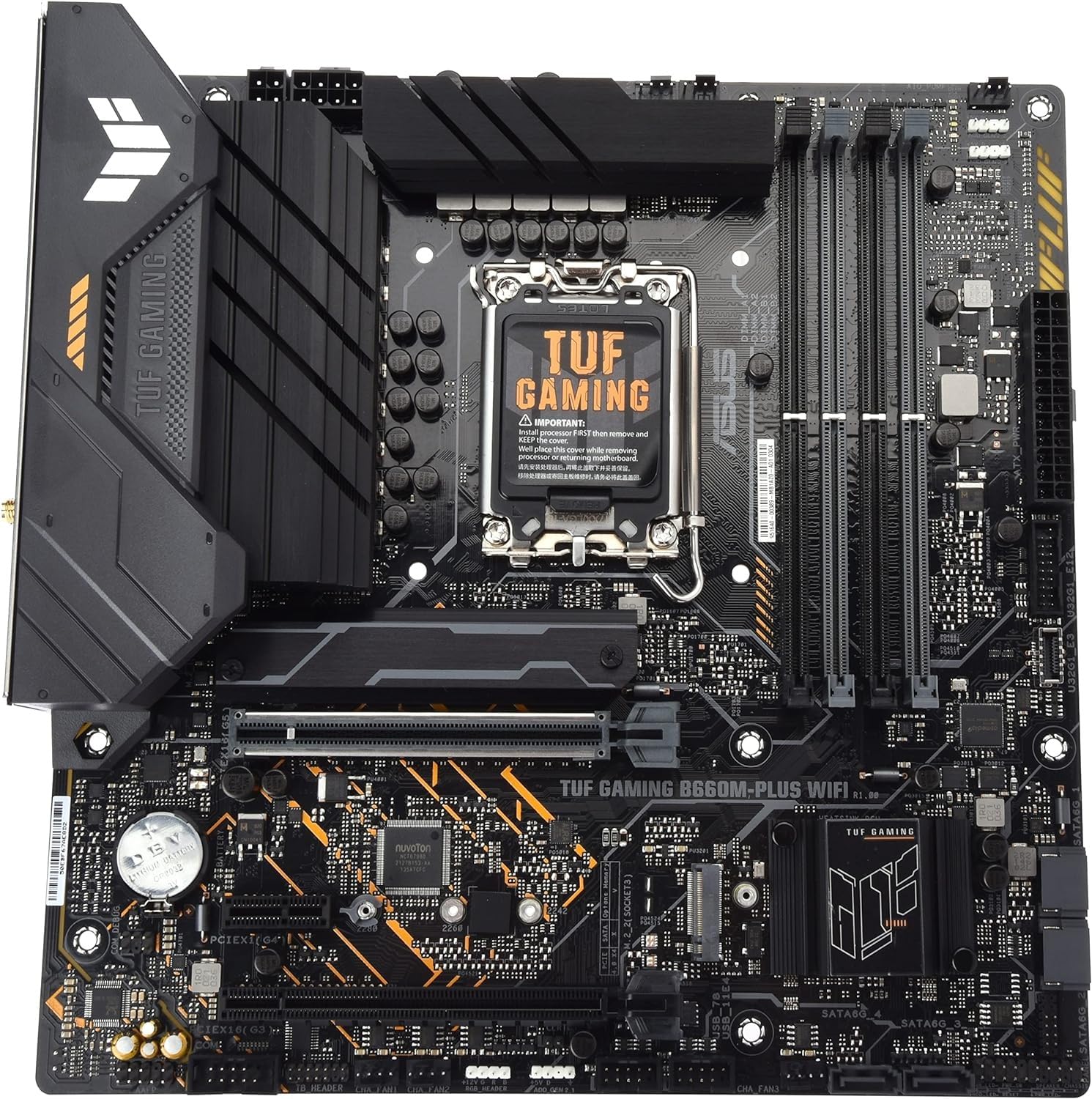 asus-tuf-gaming-b660m-plus-wifi-carte-m-re-intel-lga-1700-matx-ddr5 image 3