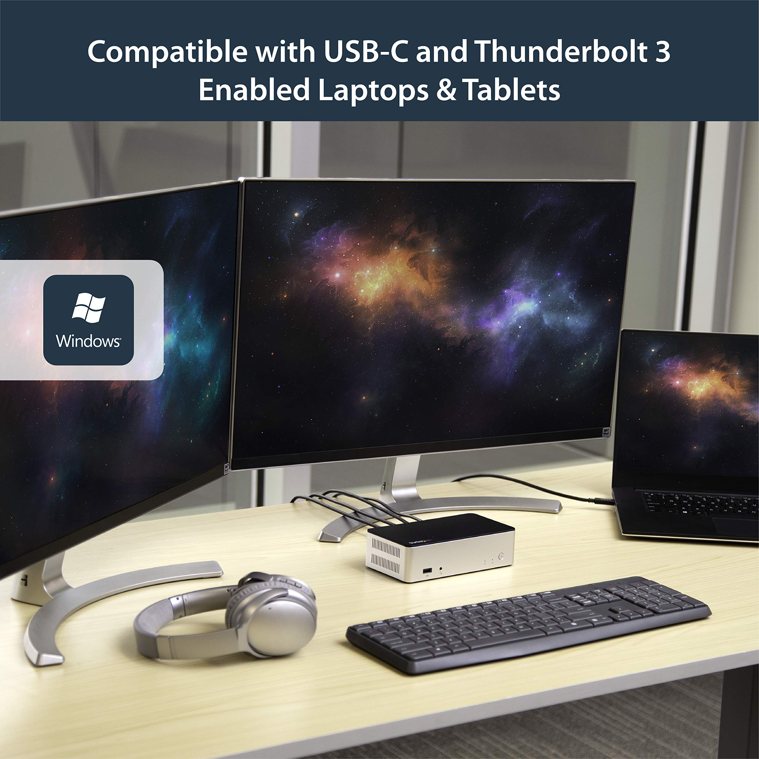 startech-com-mst30c2hdppd-station-d-accueil-usb-c-double-displayport-4k-baie-ssd image 3
