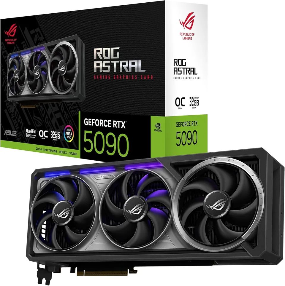 asus-rog-astral-geforce-rtx-5090-32gb-gddr7-oc-edition-carte-graphique-pcie-5-0 image 1