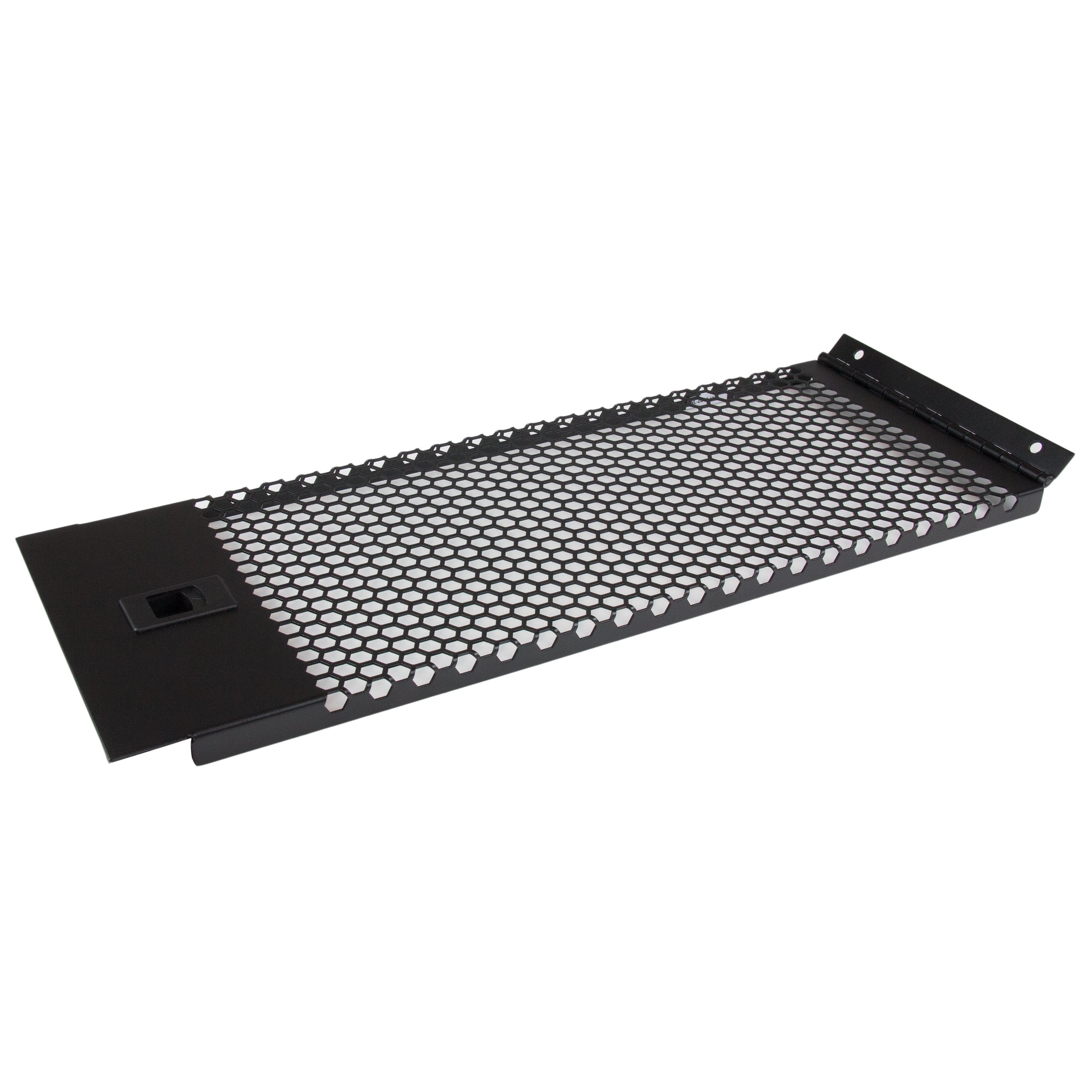 startech-com-rkpnlhv4u-panneau-d-obturation-ventil-charni-res-4u-19-pouces-acier image 1
