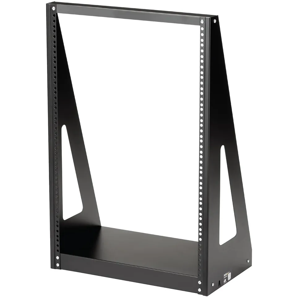 startech-com-rack-serveur-bureau-16u-2-montants-19-ouvert-160-kg image 1