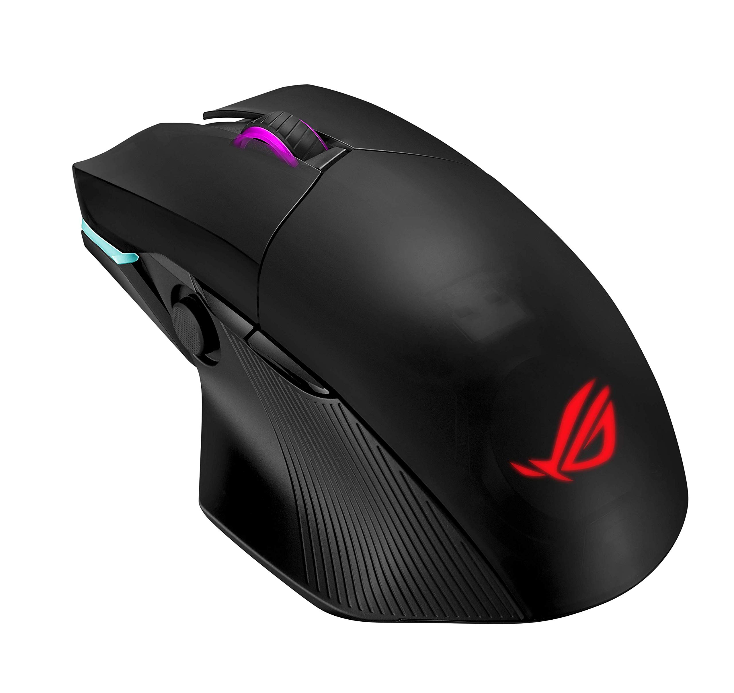 asus-rog-chakram-souris-gaming-sans-fil-qi-16000-dpi-noir-translucide image 1