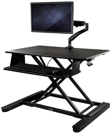 startech-com-bndstslgslim-poste-de-travail-debout-89-cm-avec-bras-pour-cran-26 image 1