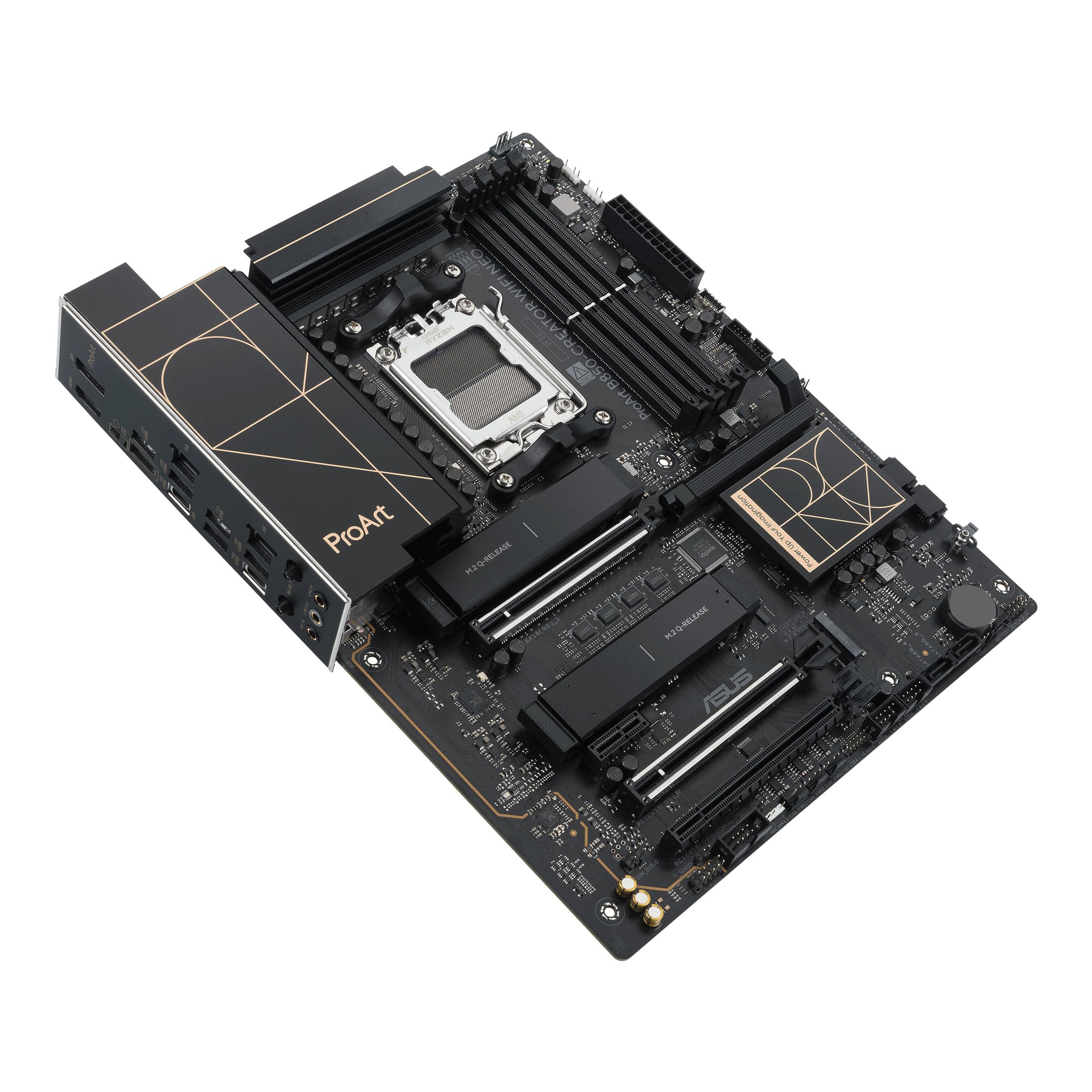 asus-rog-proart-b850-creator-wifi-neo-carte-m-re-atx-am5-ddr5 image 3