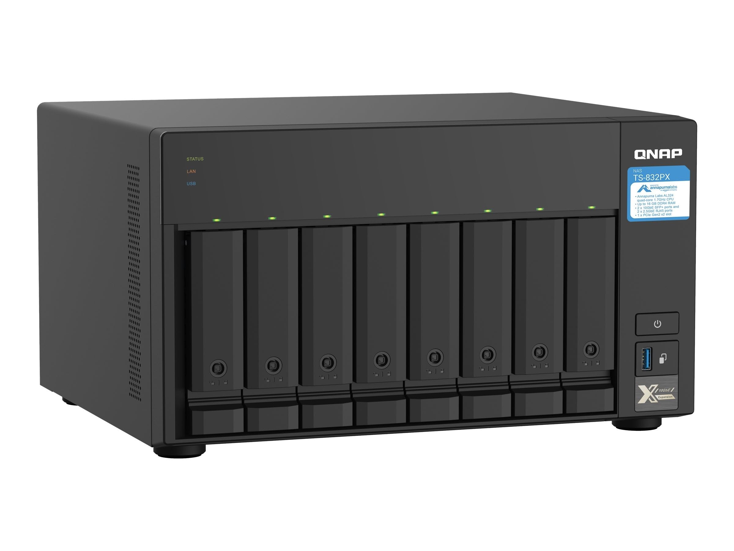 qnap-ts-832px-4g-serveur-nas-8-baies-sata-quad-core image 3