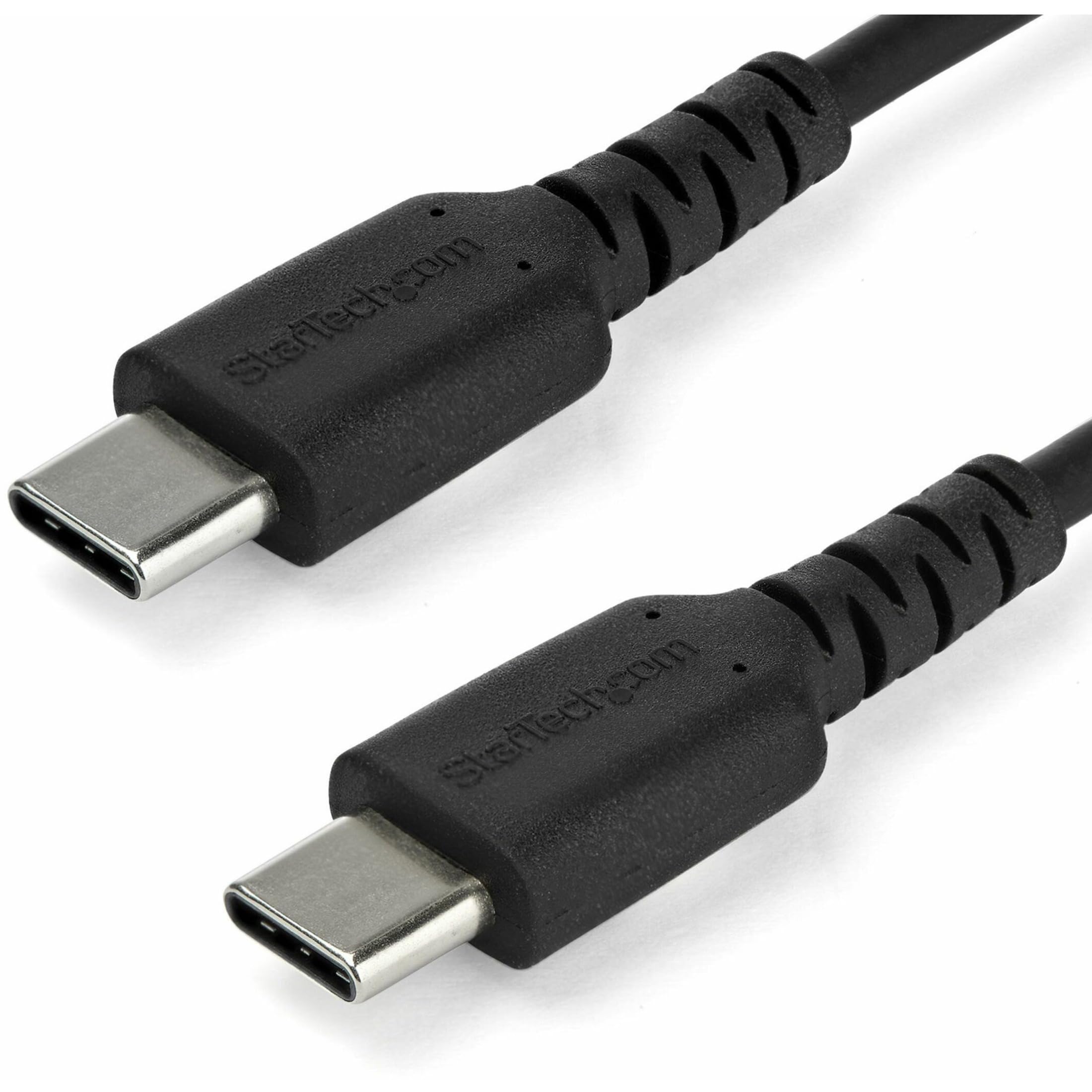 startech-com-c-ble-usb-c-vers-usb-c-1m-60w-usb-2-0-noir image 1