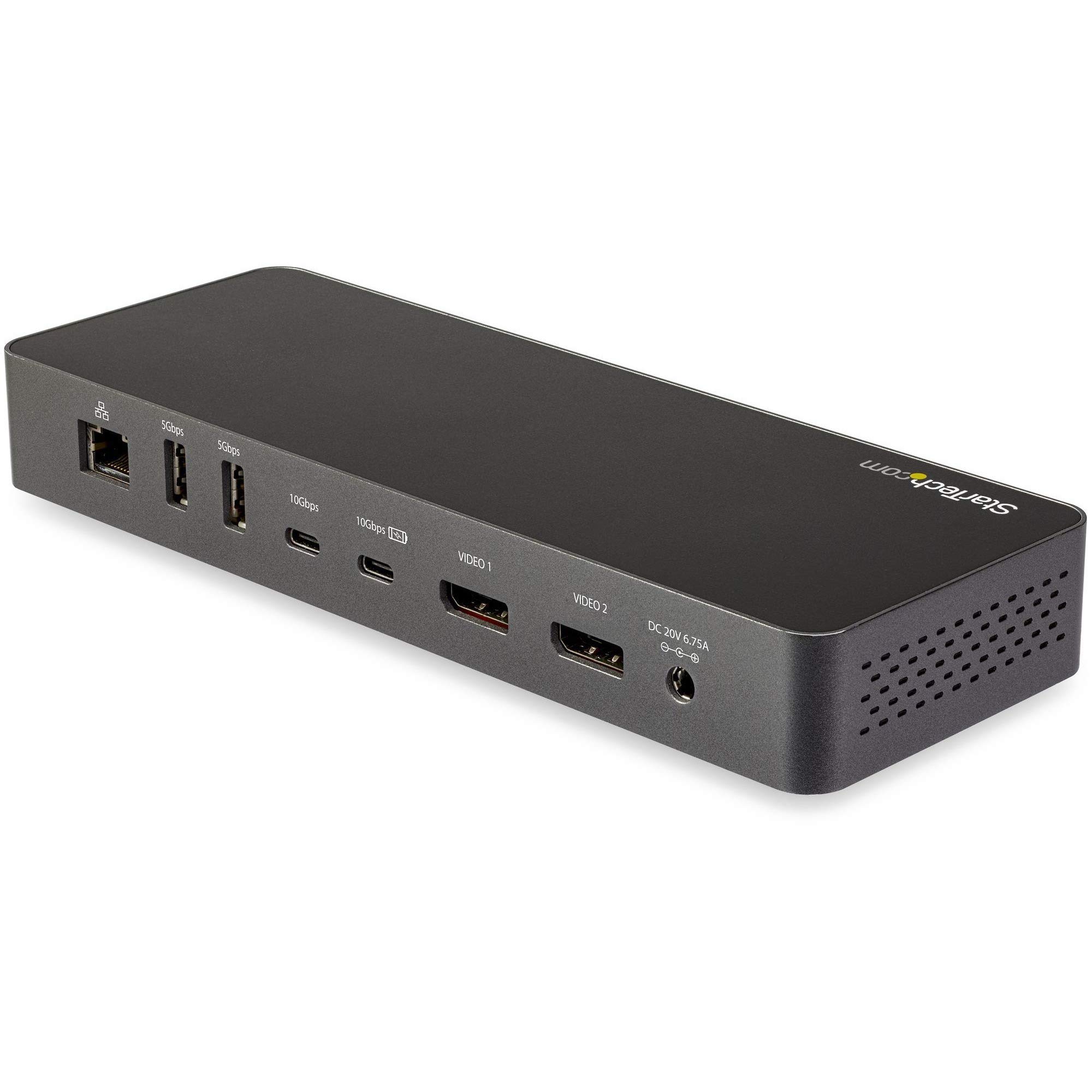 startech-com-tb3cdk2dpue-station-d-accueil-thunderbolt-3-usb-c-double-cran-4k image 4