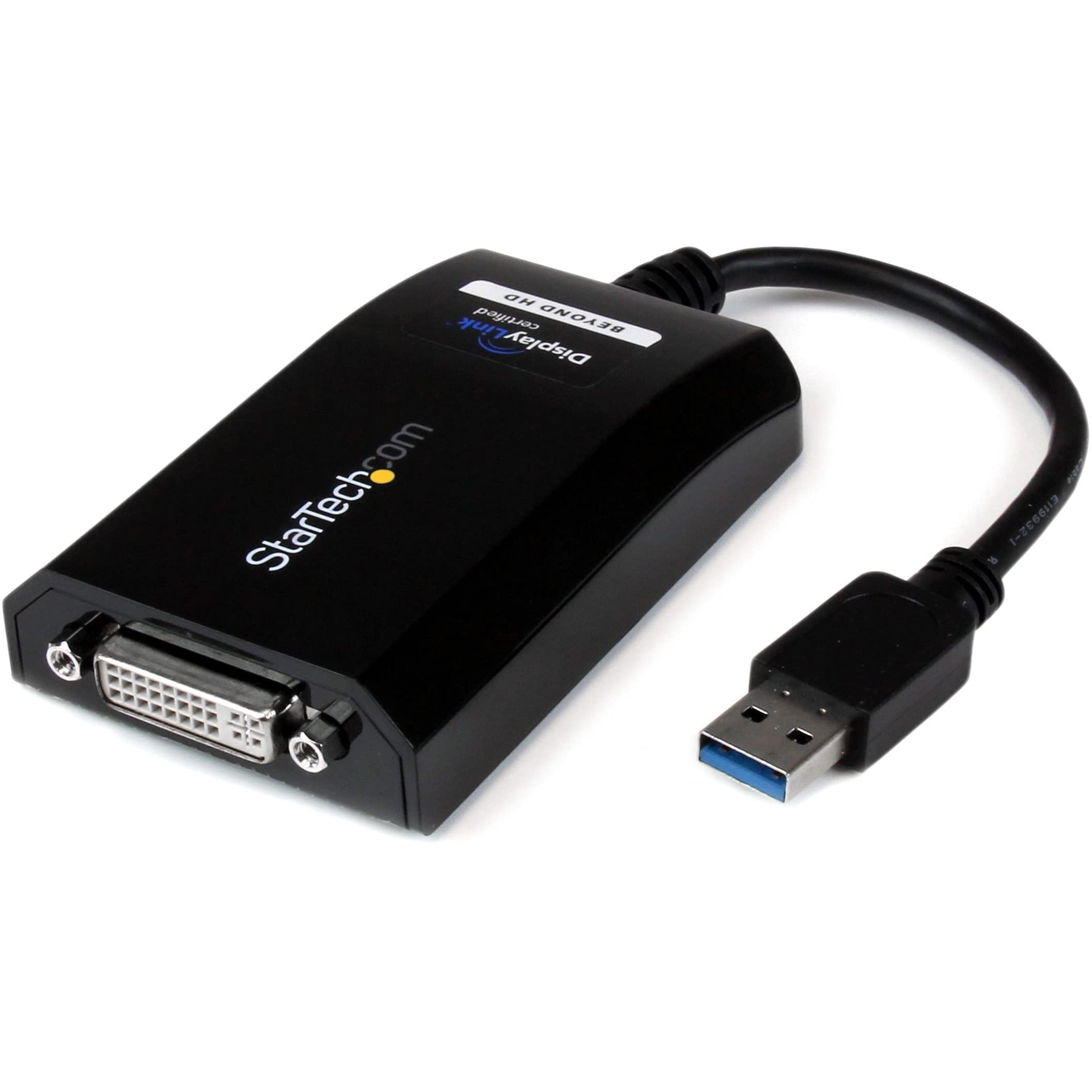 startech-com-adaptateur-usb-a-vers-dvi-vga-2048x1152-carte-graphique-externe-usb image 1