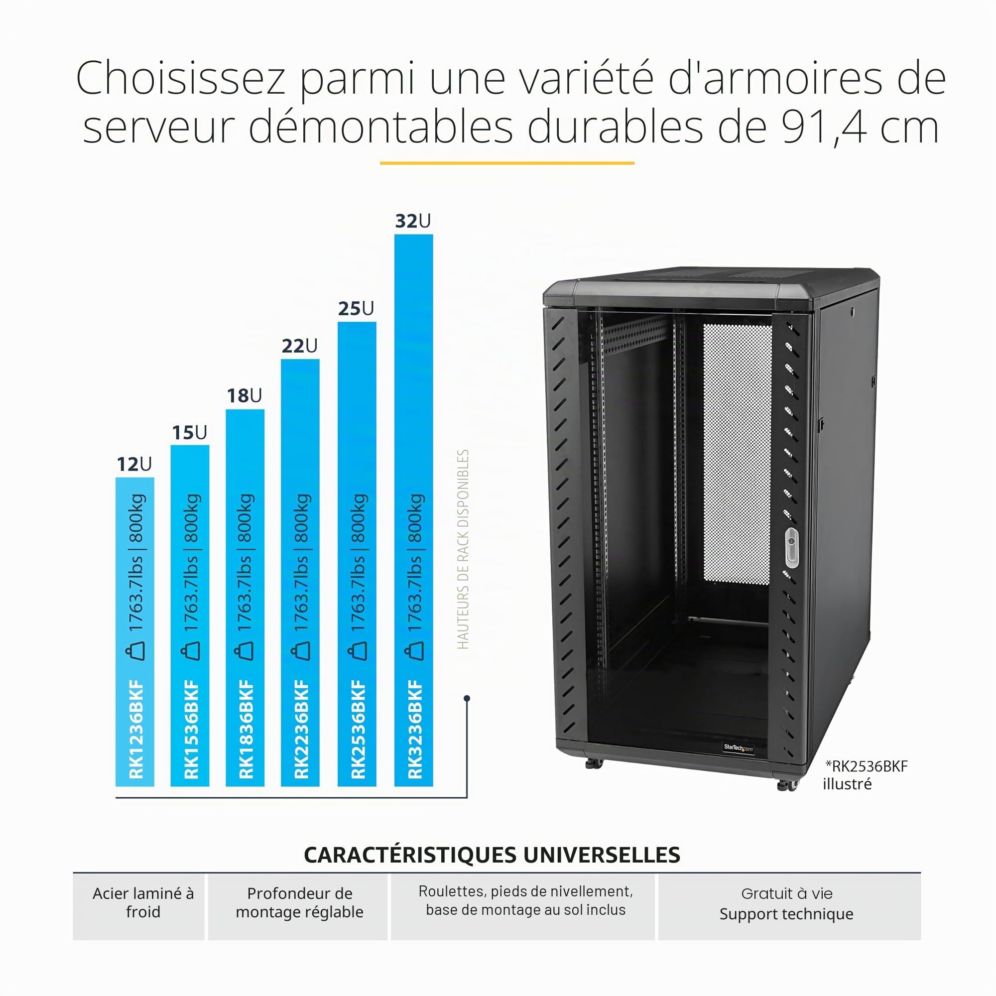 startech-com-rk3236bkf-armoire-serveur-rack-19-32u-profondeur-83-cm-800-kg image 5