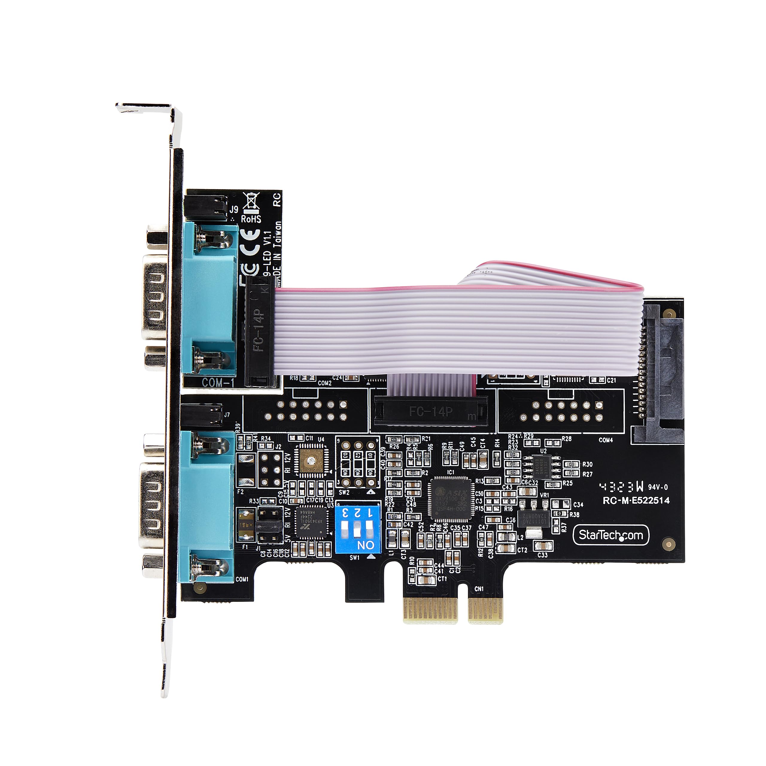 startech-com-2s232422485-pc-card-carte-pcie-2-ports-rs232-422-485-db9 image 5