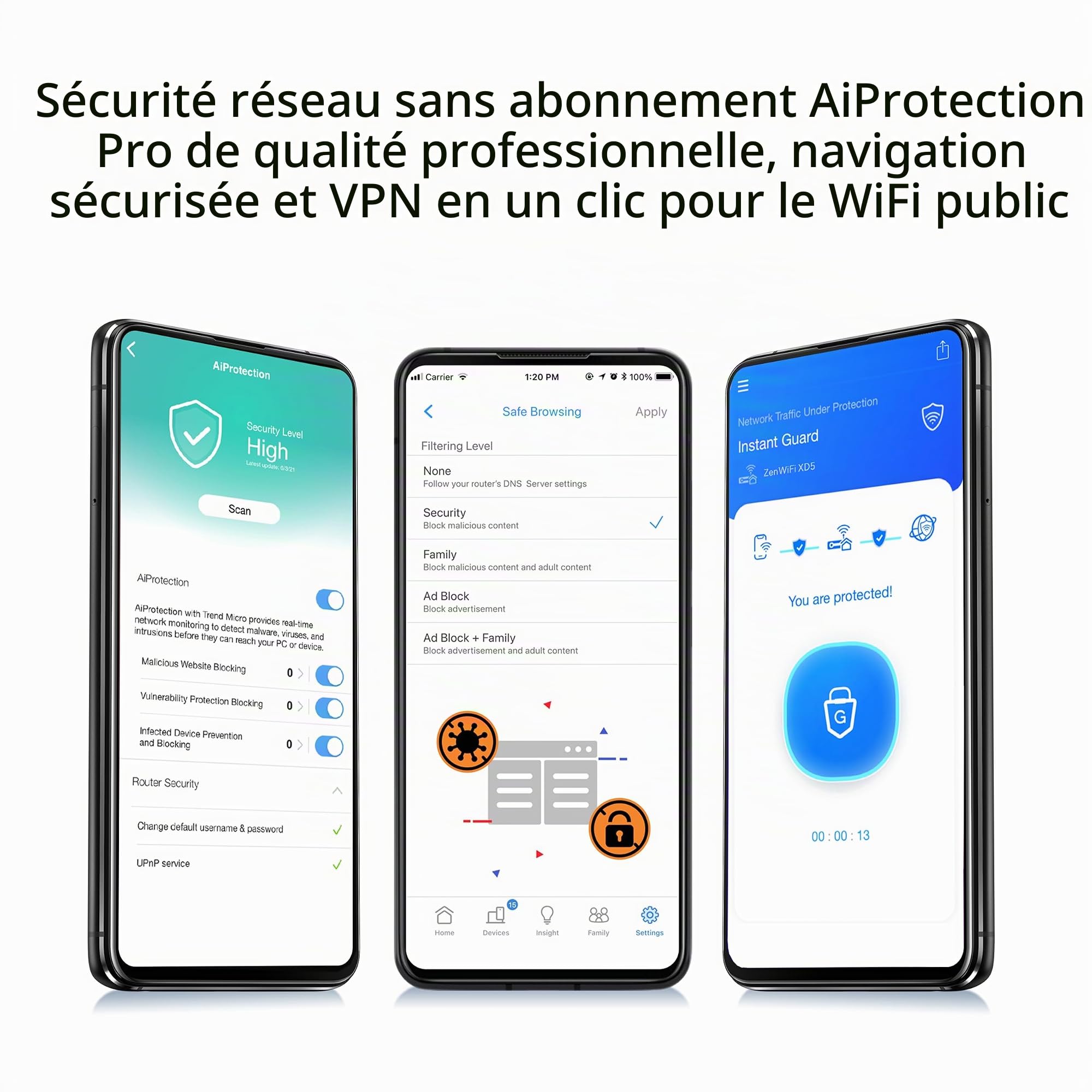 asus-rog-zenwifi-xd5-syst-me-wi-fi-6-mesh-ax3000-pack-de-3-blanc image 3