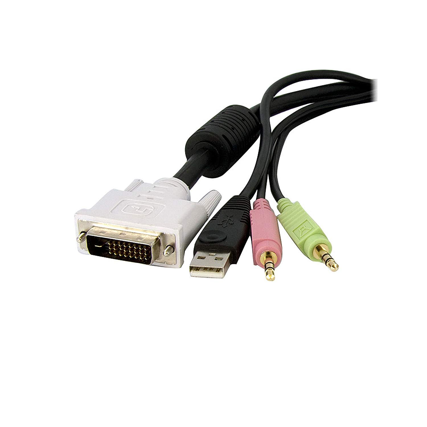 startech-com-c-ble-kvm-dvi-d-dual-link-usb-4-en-1-4-6-m image 2