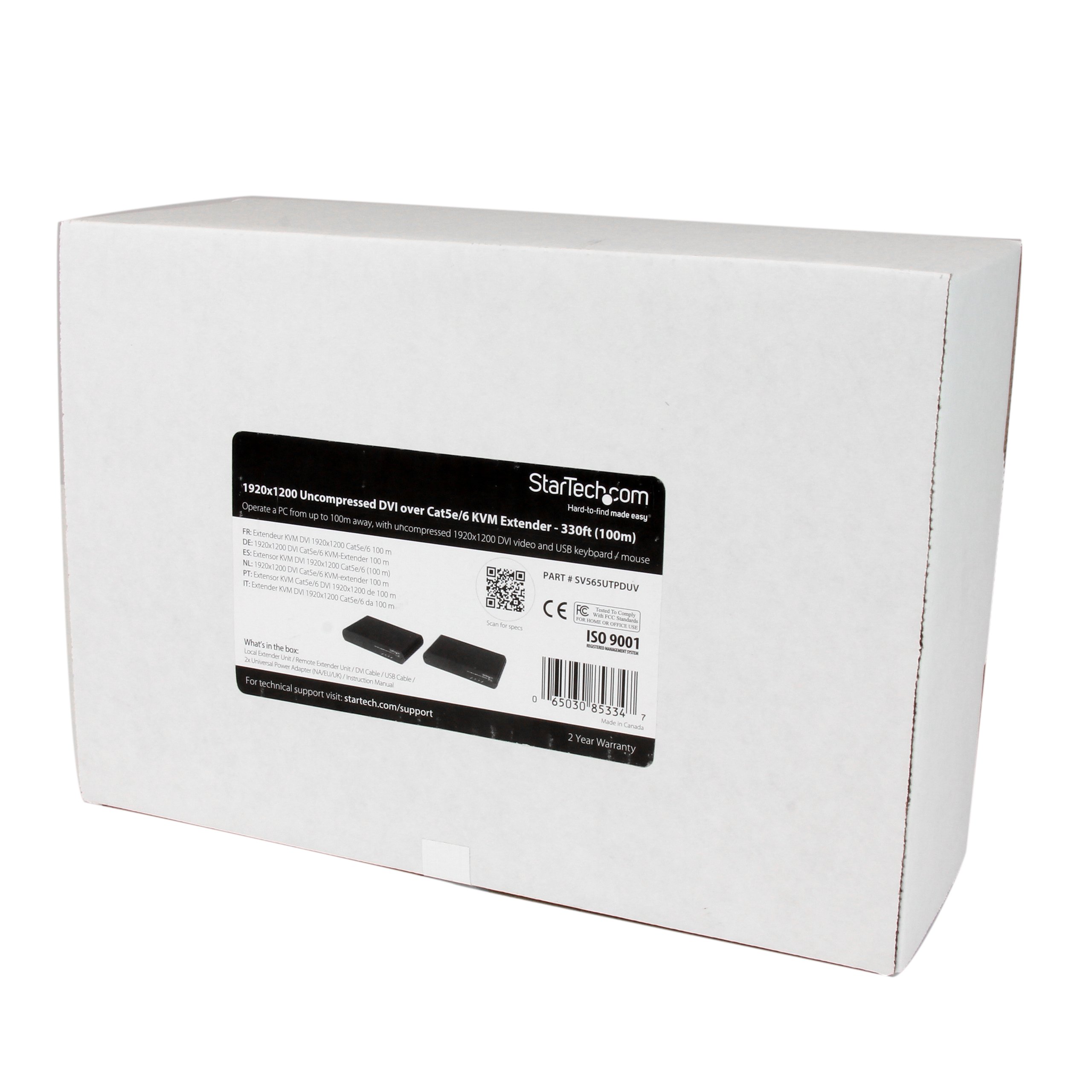 startech-com-sv565utpduv-extendeur-console-kvm-usb-dvi-sur-cat5e-6-100m image 6
