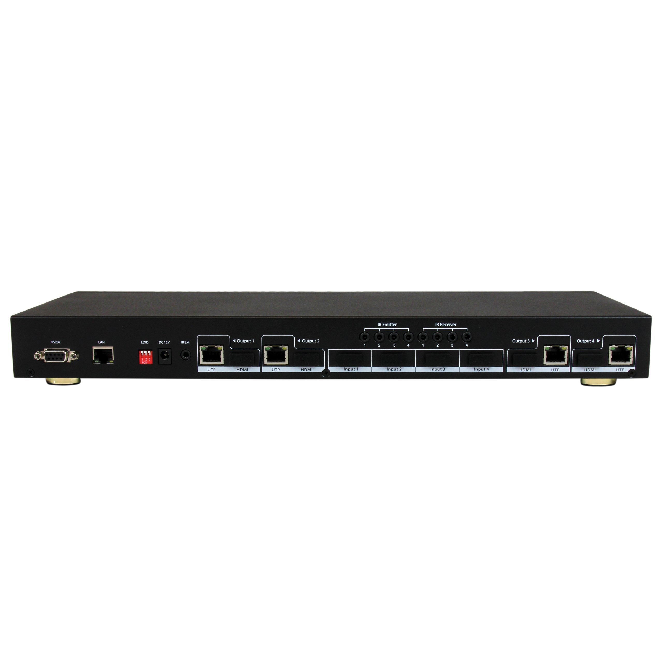 startech-com-st424hdbt-switch-matrice-4x4-hdmi-hdbaset-sur-cat5-6-70m-1080p image 3