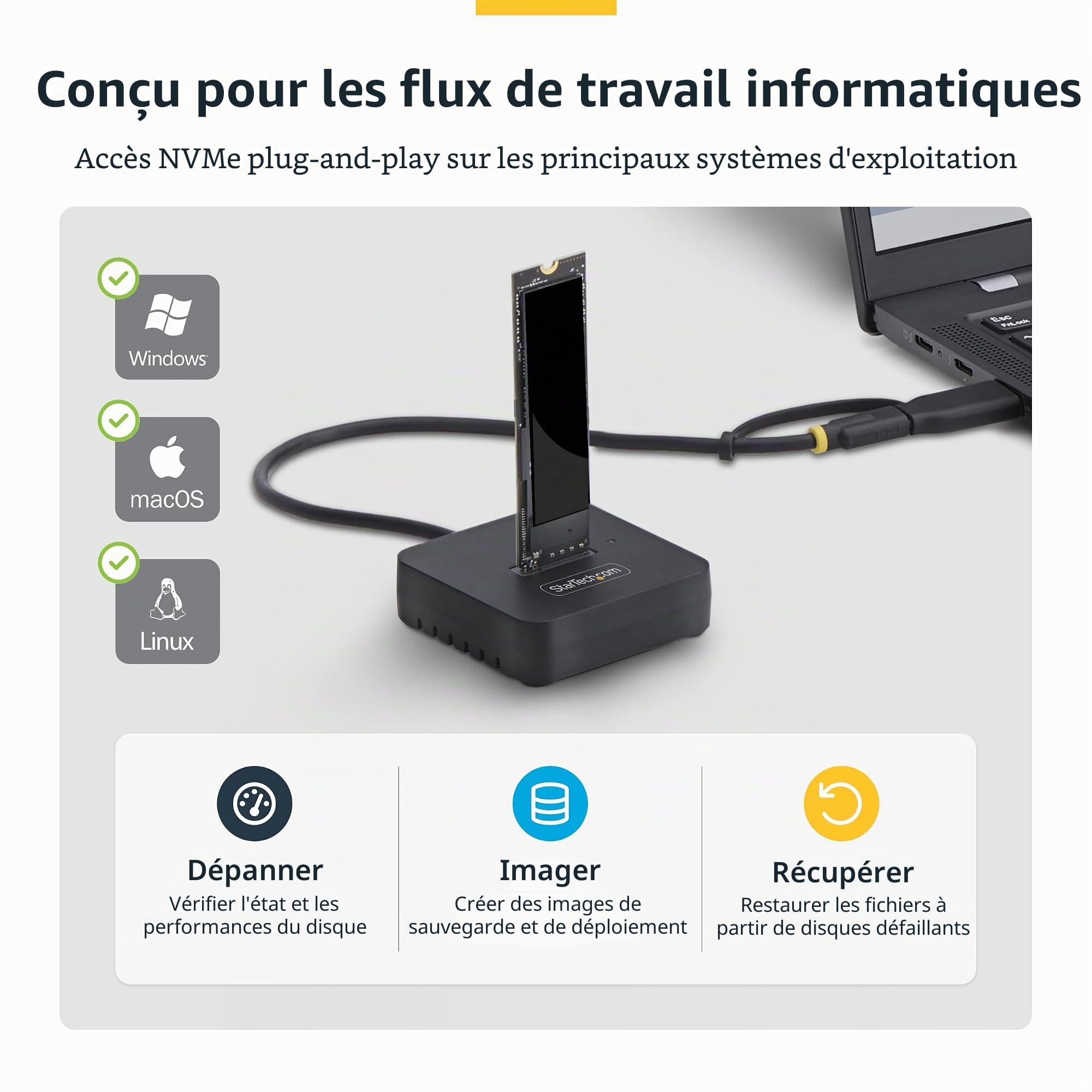 startech-com-dock-ssd-m-2-nvme-usb-c-a-10-gbps-sans-outil image 5