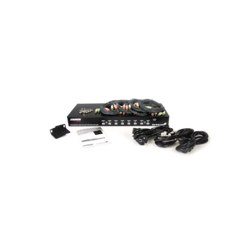 startech-com-commutateur-kvm-usb-vga-8-ports-rack-1u-avec-audio image 8