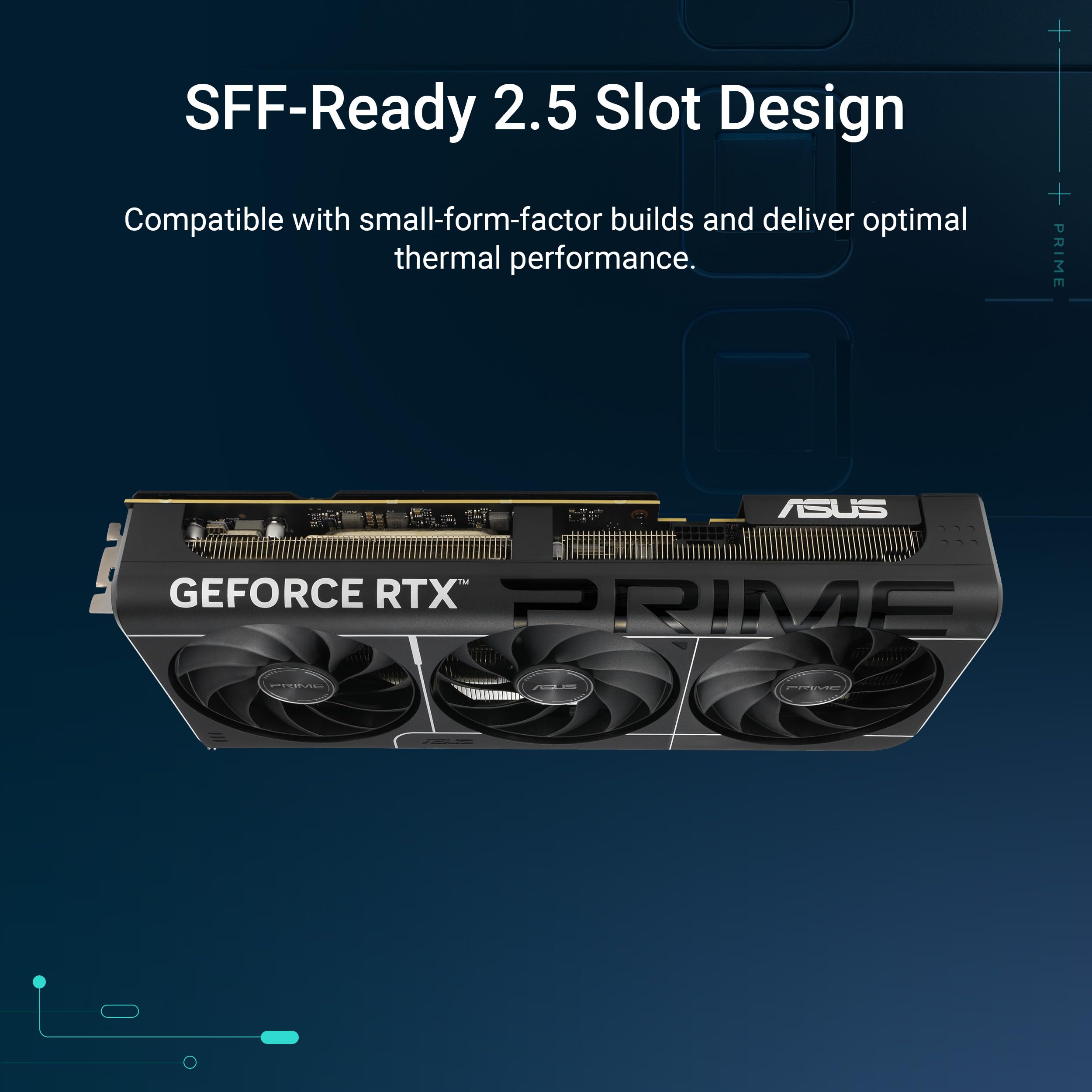 asus-prime-geforce-rtx-5080-16gb-gddr7-oc-edition-carte-graphique-gaming-sff-rea image 2