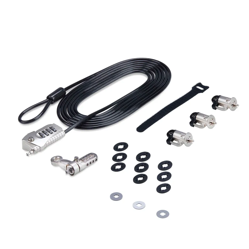 startech-com-kit-verrouillage-pc-bureau-c-ble-acier-3-m image 1