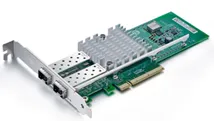 terramaster-adaptateur-ethernet-double-port-10-go-sfp-pcie-3-0-x8 image 1