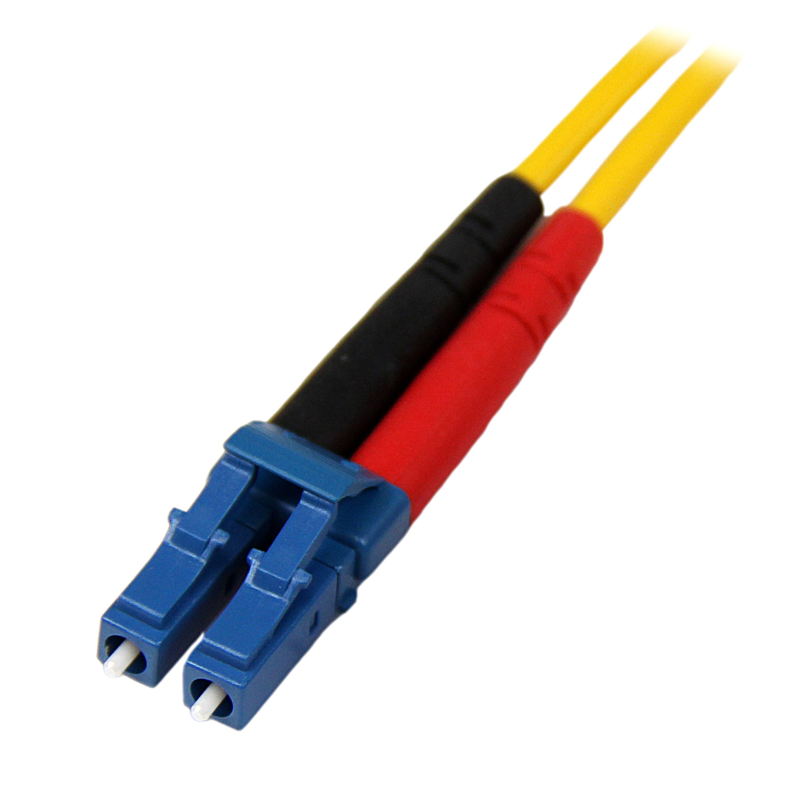 startech-com-c-ble-fibre-optique-os1-1-m-lc-vers-lc-duplex-9-125-lszh image 2
