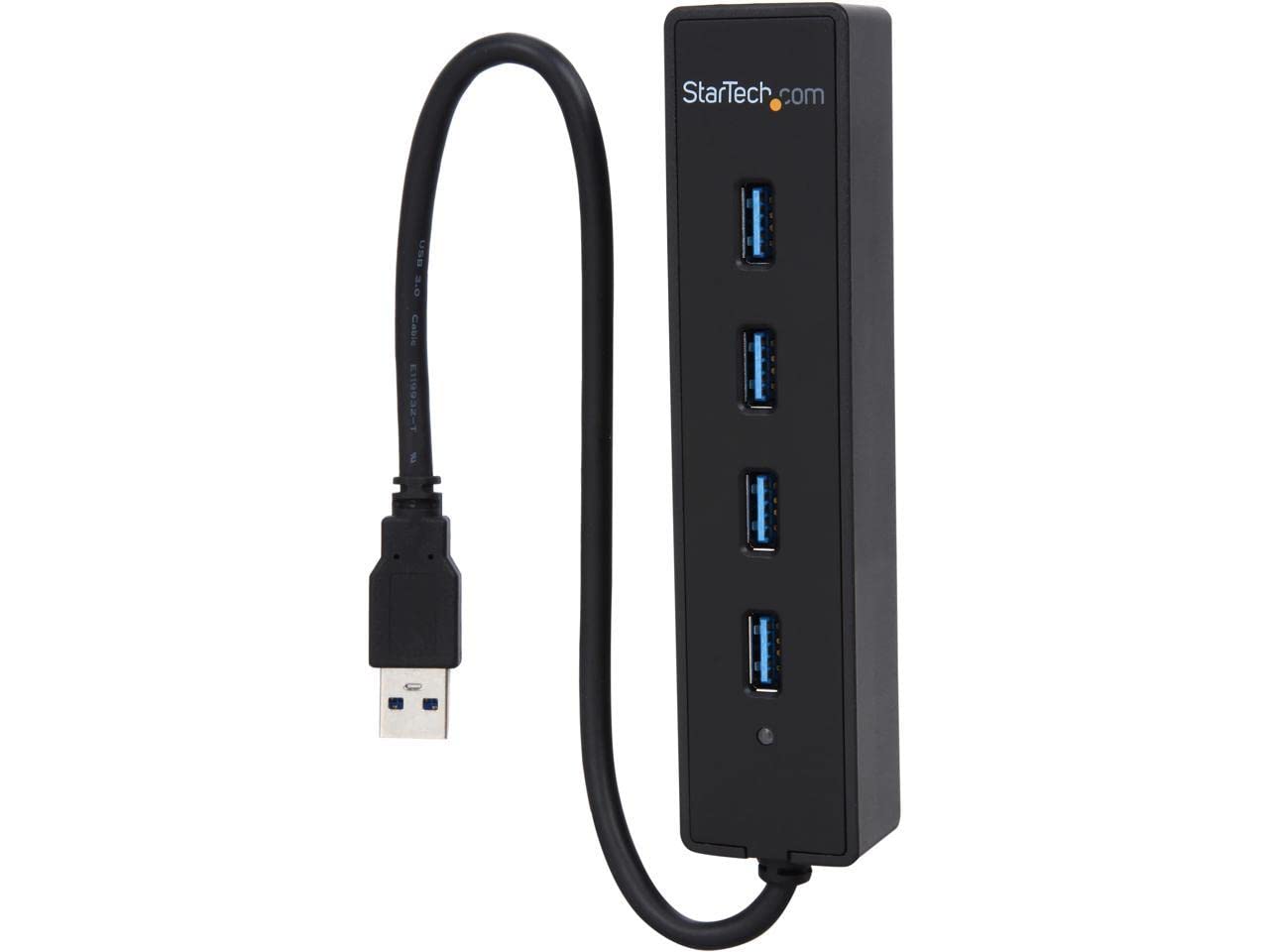 startech-com-st4300pbu3-hub-usb-3-0-4-ports-5-gb-s-c-ble-int-gr-noir image 1