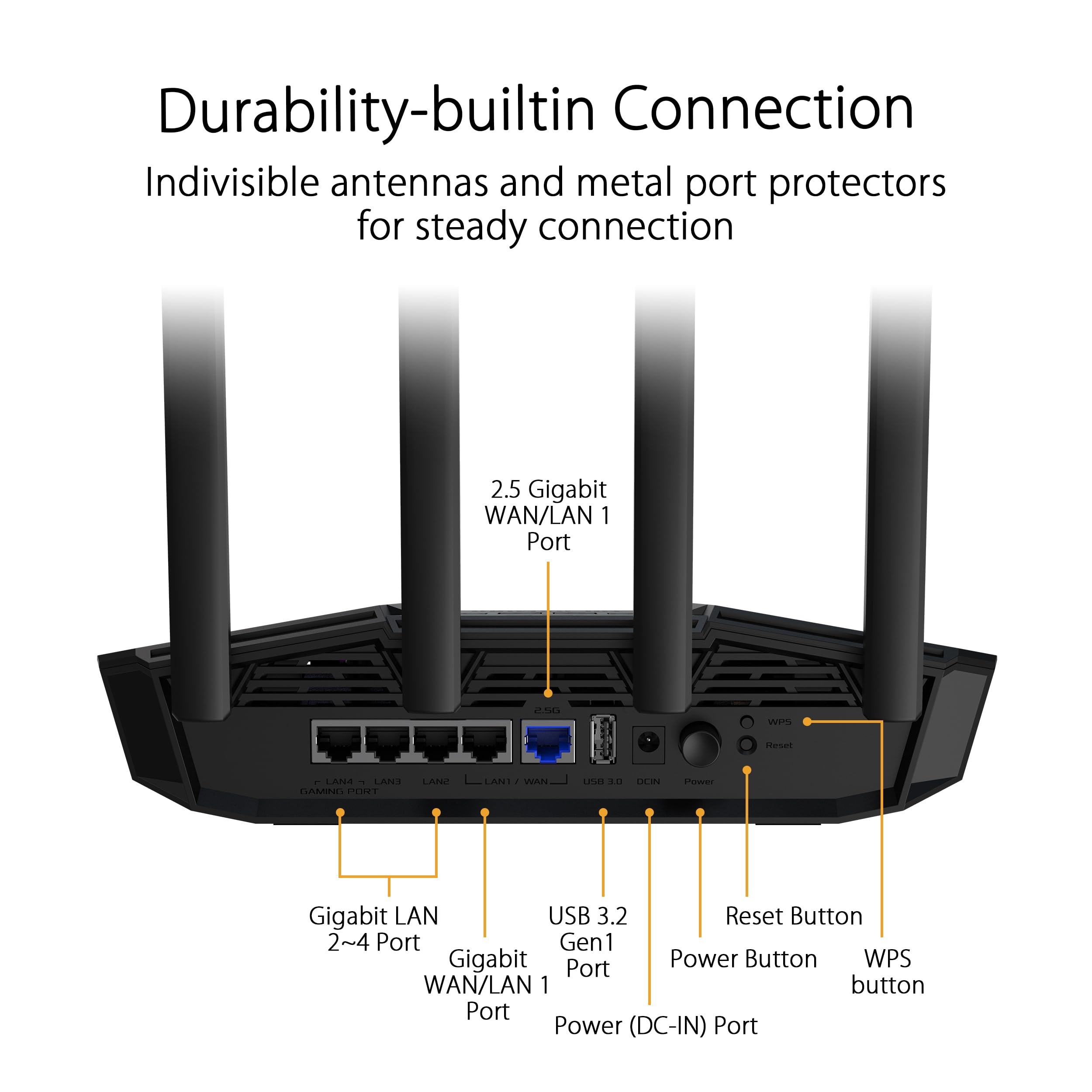 asus-tuf-gaming-be3600-v2-routeur-gaming-wifi-7-double-bande-3600-mbps-2-5g image 4