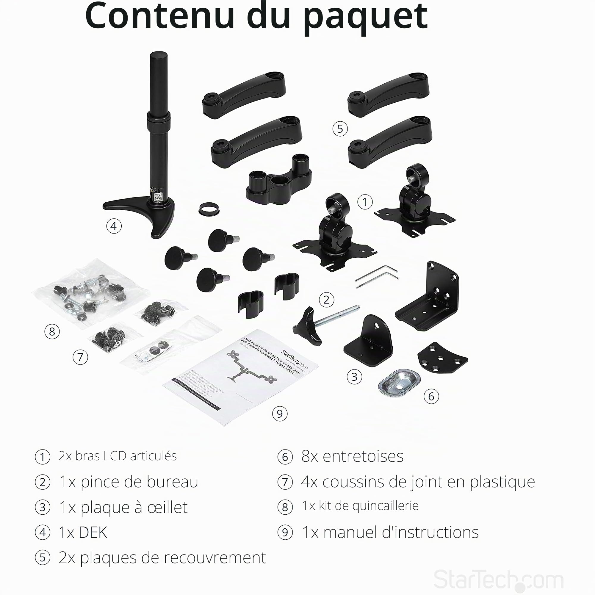 startech-com-armdual-support-bras-articul-2-crans-12-24-pouces-noir image 6