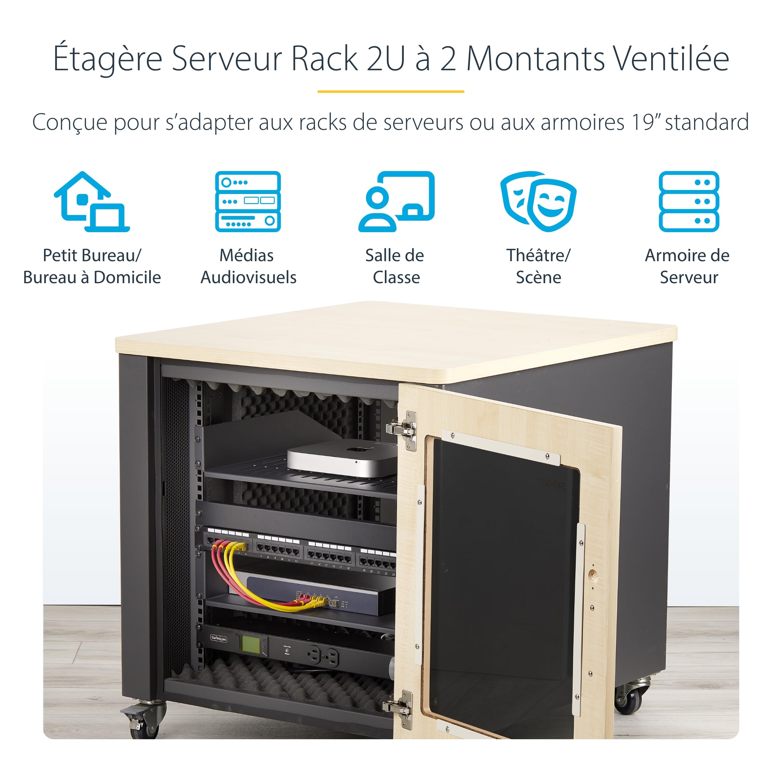 startech-com-cabshelfv2u-16-rack-tag-re-ventil-e-rack-19-2u-41-5cm-20kg image 2