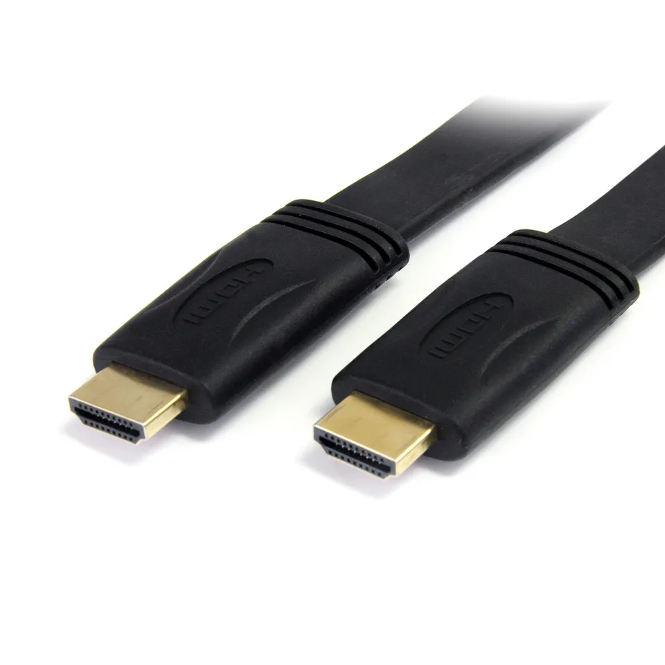 startech-com-hdmm5mfl-c-ble-hdmi-plat-5m-4k-m-le-m-le-noir image 1