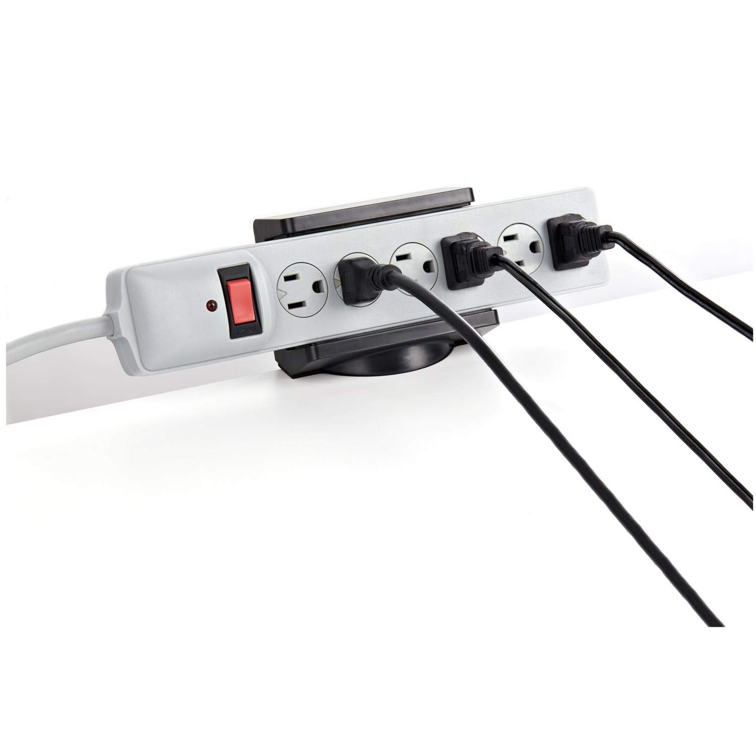 startech-com-support-multiprise-de-bureau-pince-r-glable-40-60mm-pwrstrpclmp image 5