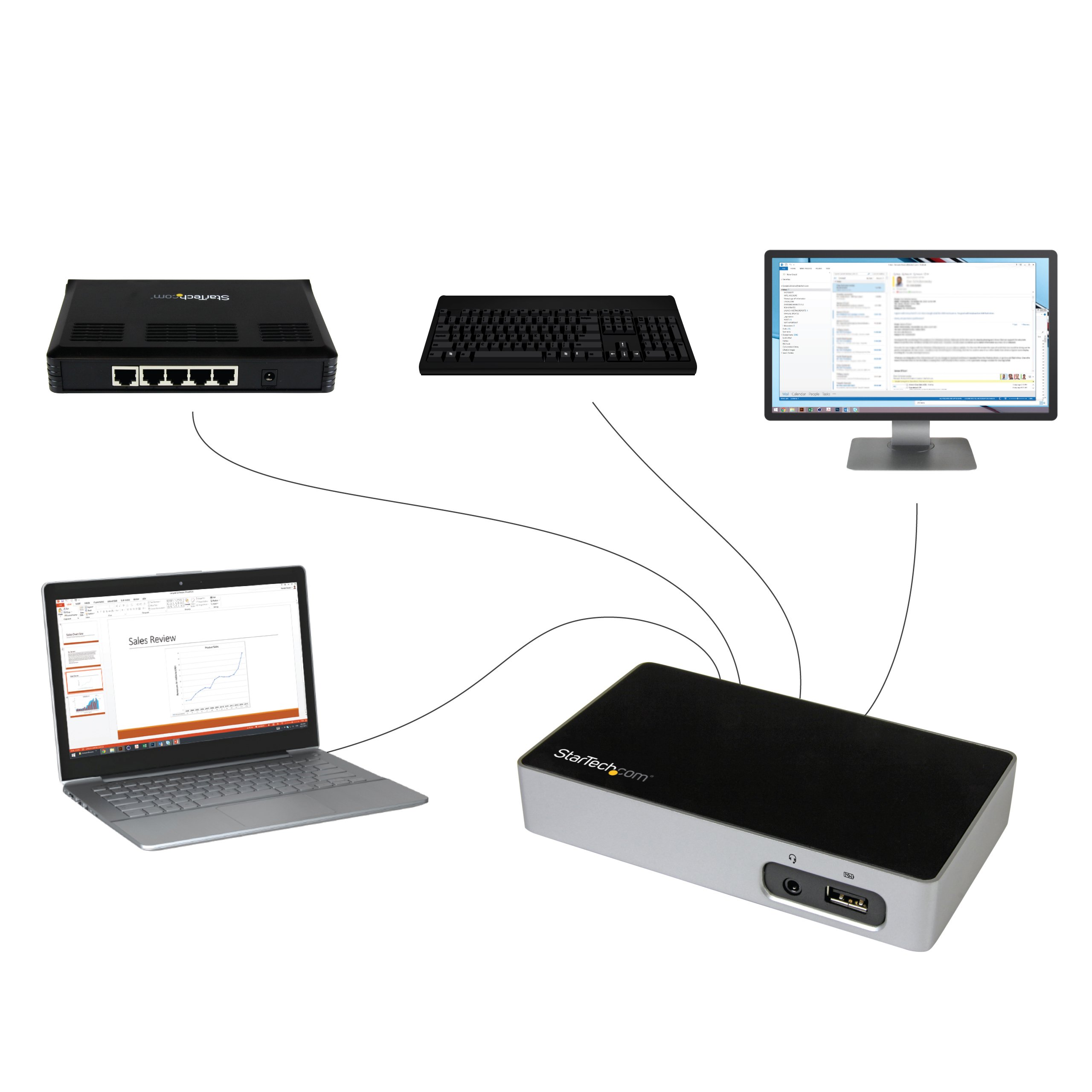 startech-com-usb3vdockd-station-d-accueil-usb-3-0-dvi-gbe-universelle image 5