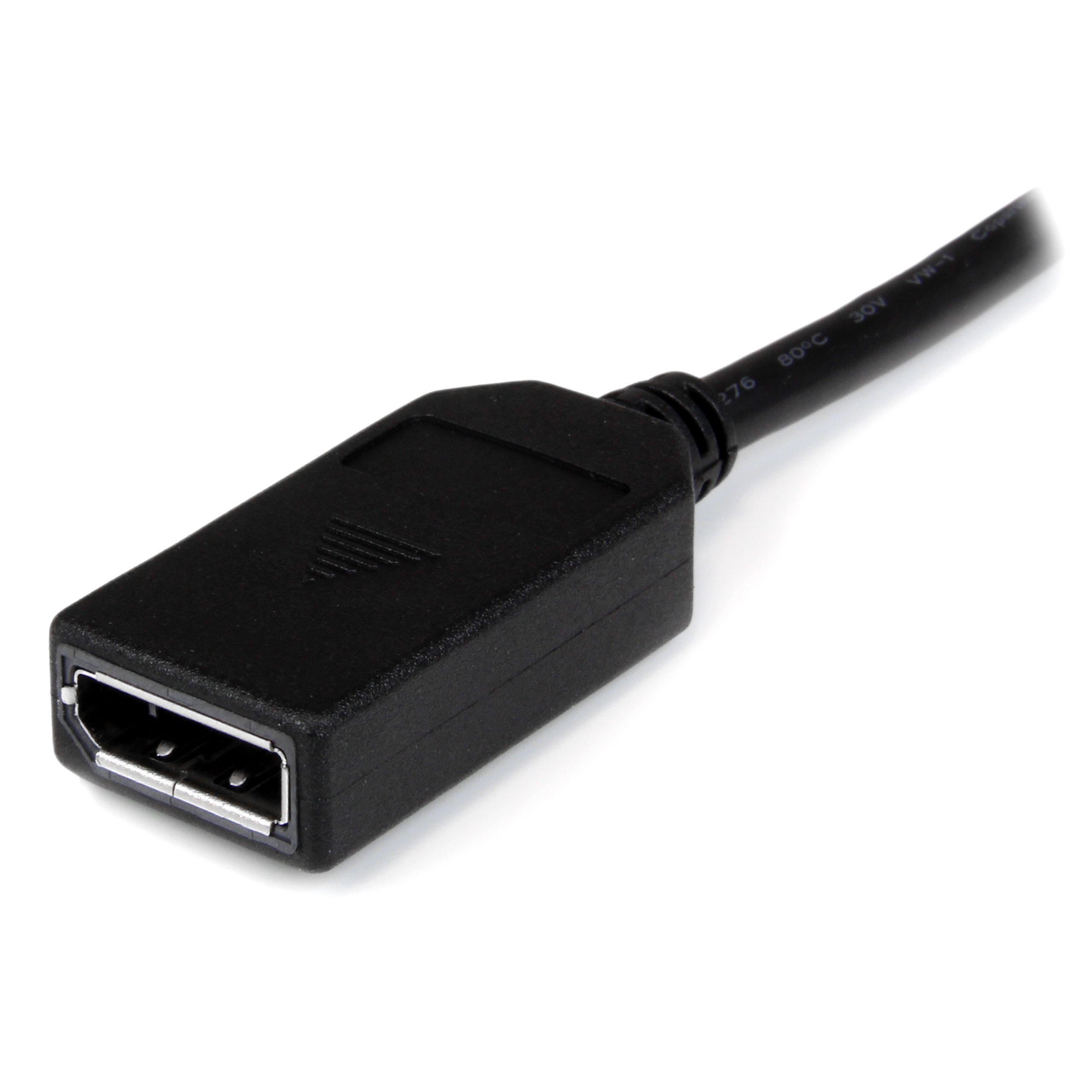 startech-com-adaptateur-dms-59-vers-2x-displayport-20-cm-noir image 2