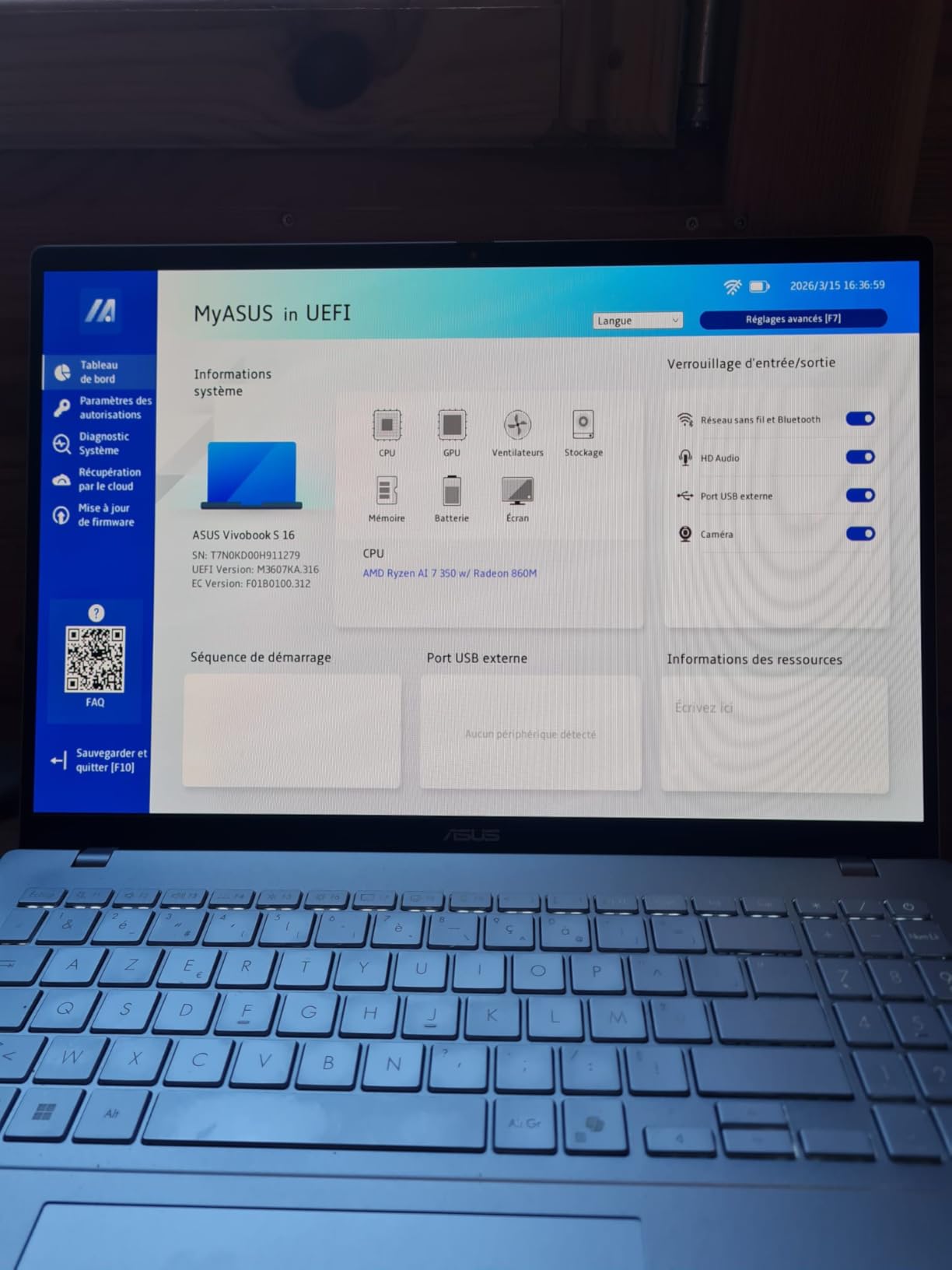 Excellent portable, sans chargeur dans la boîte