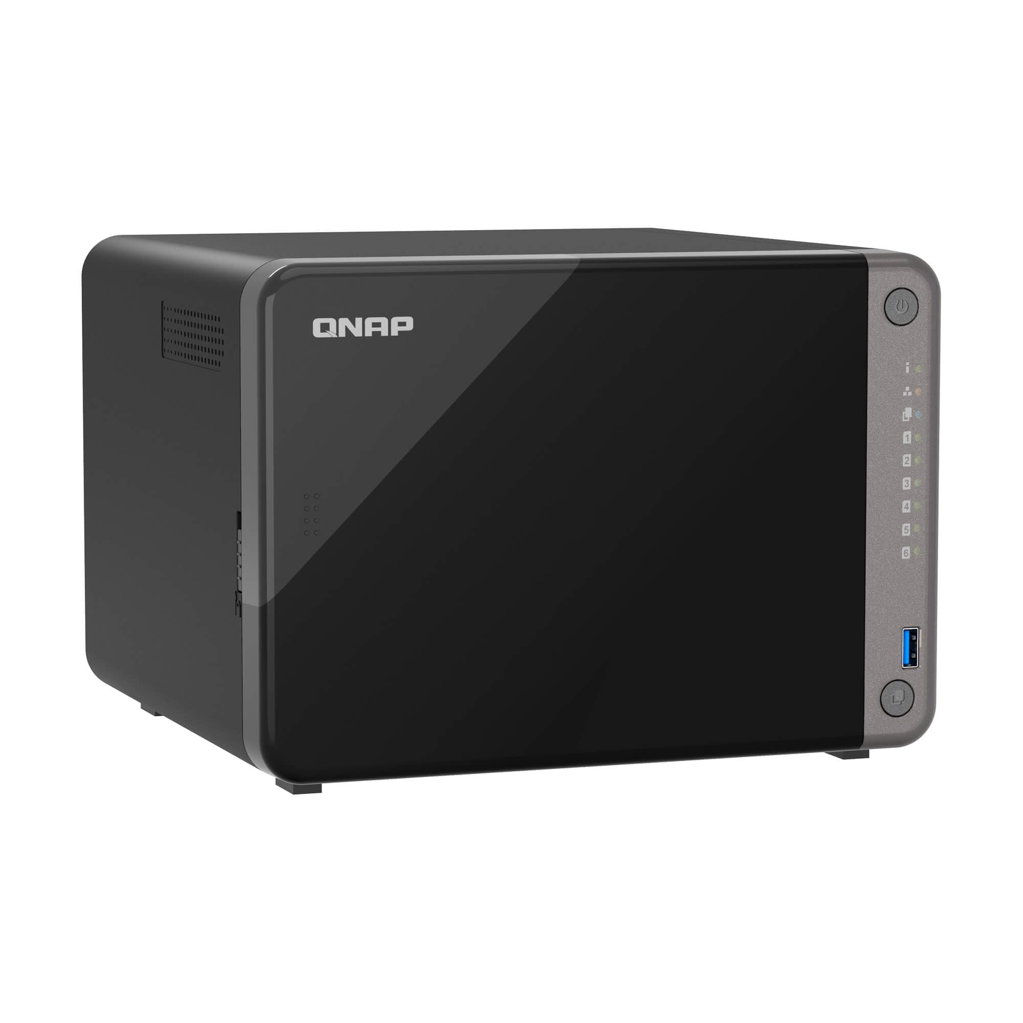 qnap-ts-ai642-serveur-nas-6-baies-sata-6gb-s-arm-8-core-8go-2-5gbe-2x-gbe-pcie-g image 3