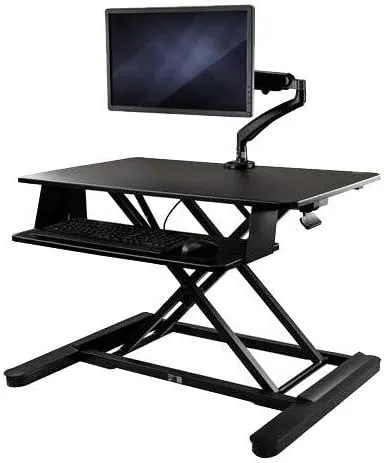 startech-com-bndstslgslim-poste-de-travail-debout-89-cm-avec-bras-pour-cran-26 image 1