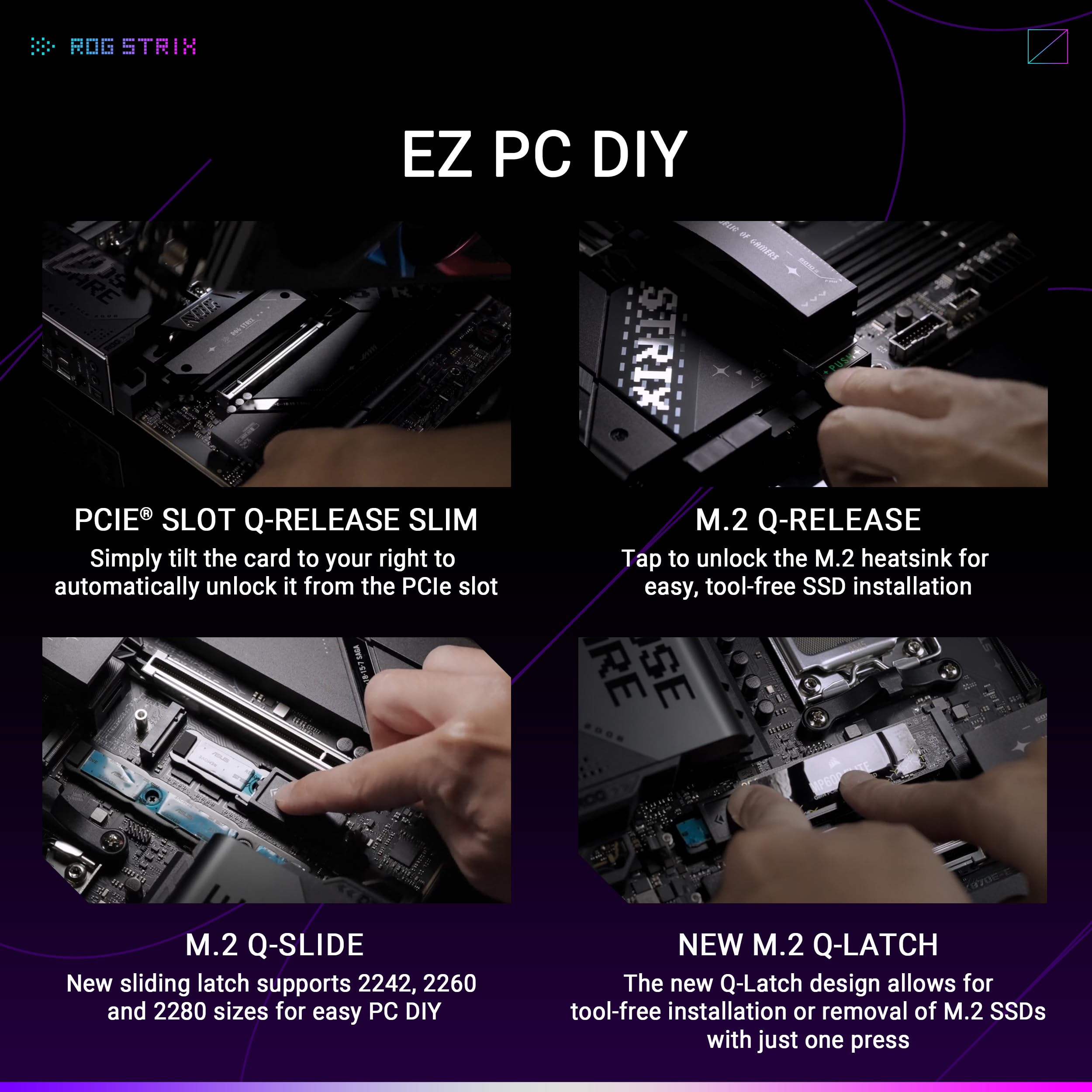 asus-rog-strix-x870e-e-gaming-wifi-carte-m-re-amd-am5-atx-ddr5-pcie-5-0 image 5
