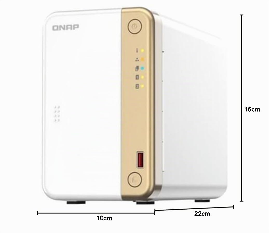 qnap-ts-262-4g-serveur-nas-tower-2-baies-2-5gbe-4k-hdmi image 3