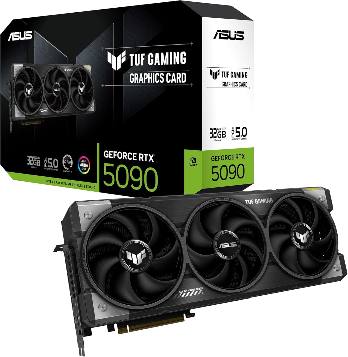 asus-tuf-gaming-geforce-rtx-5090-32gb-gddr7-carte-graphique-gaming-pcie-5-0 image 1